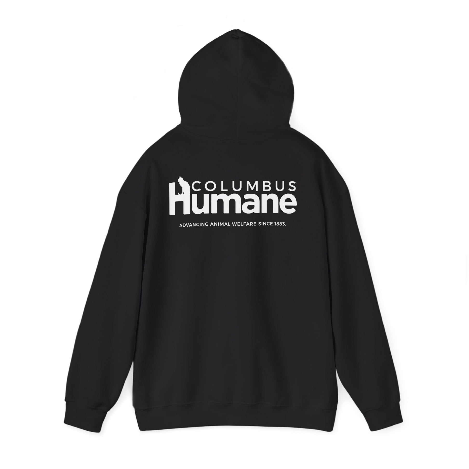 Columbus Humane Front and Back Unisex Heavy Blend Hoodie