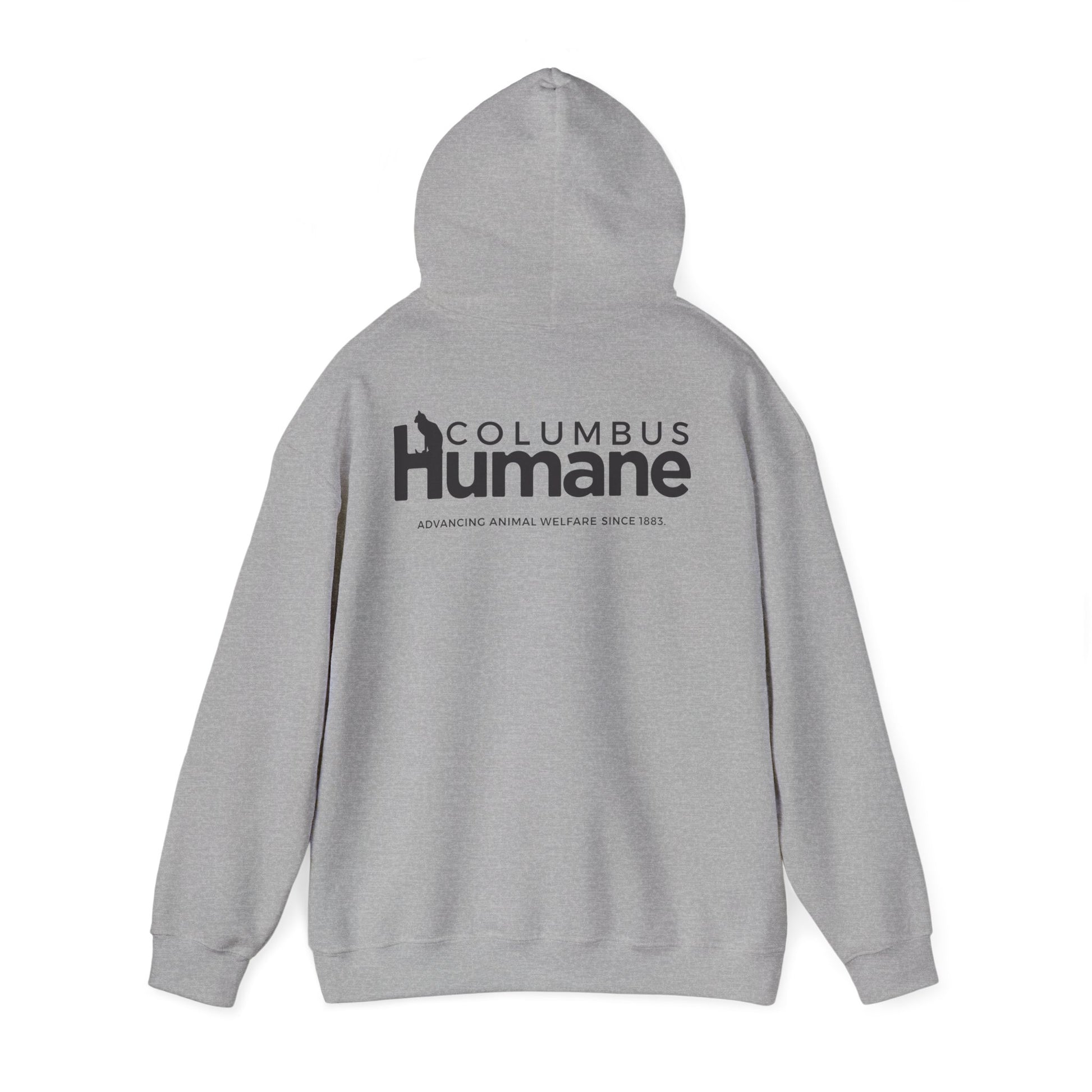 Columbus Humane Front and Back Unisex Heavy Blend Hoodie