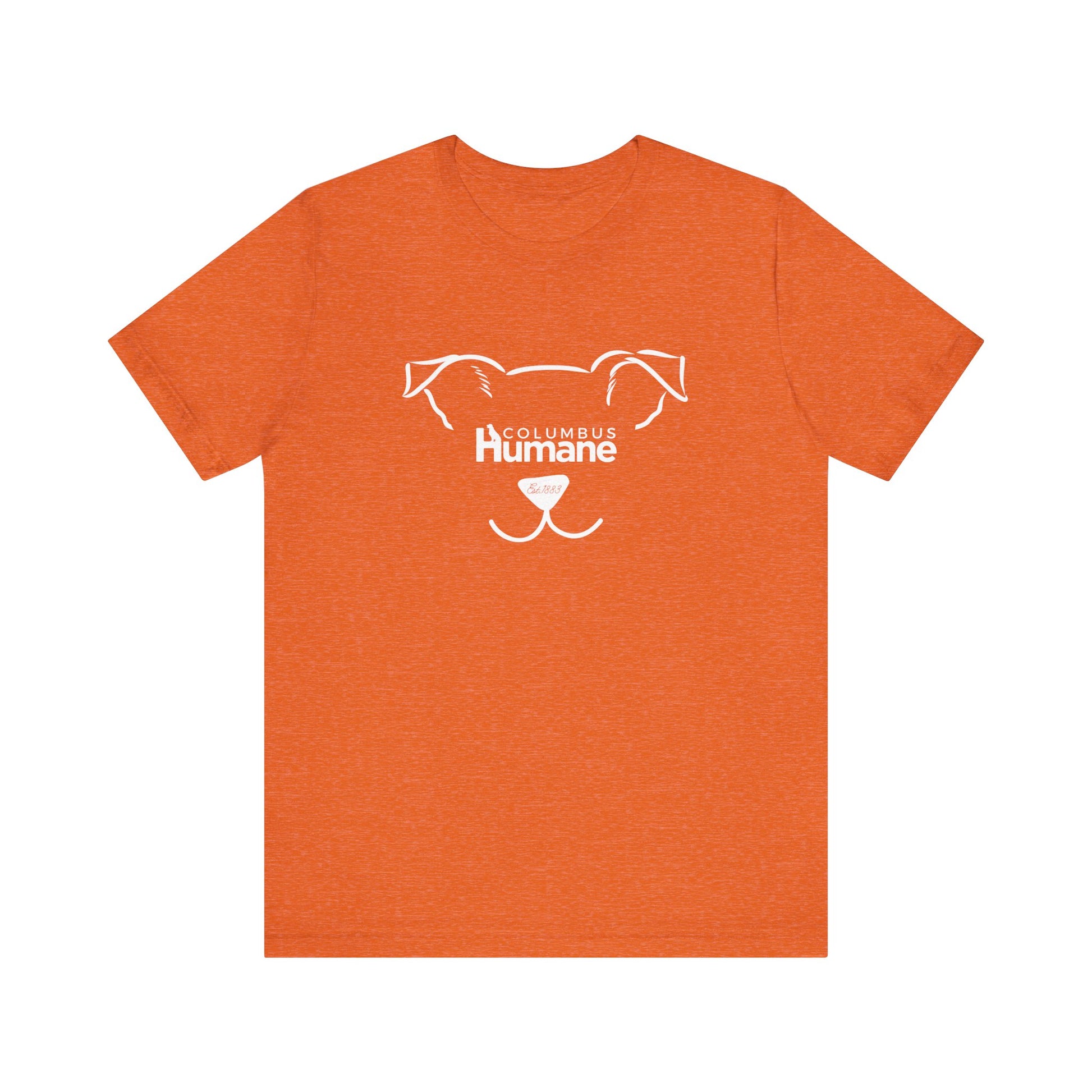 Dog EST Columbus Humane Unisex Jersey Short Sleeve Tee