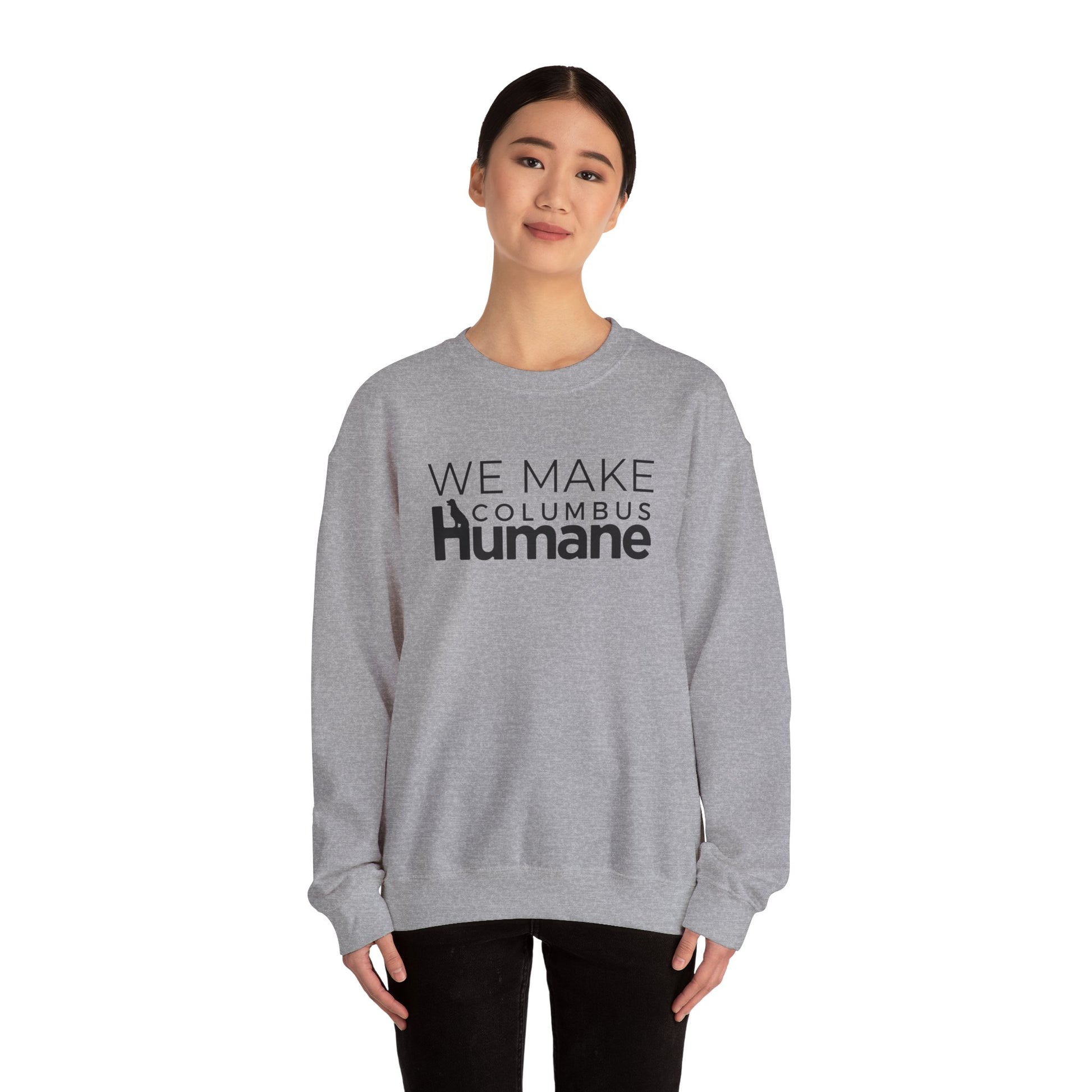 We Make Columbus Humane Unisex Heavy Blend Crewneck Sweatshirt