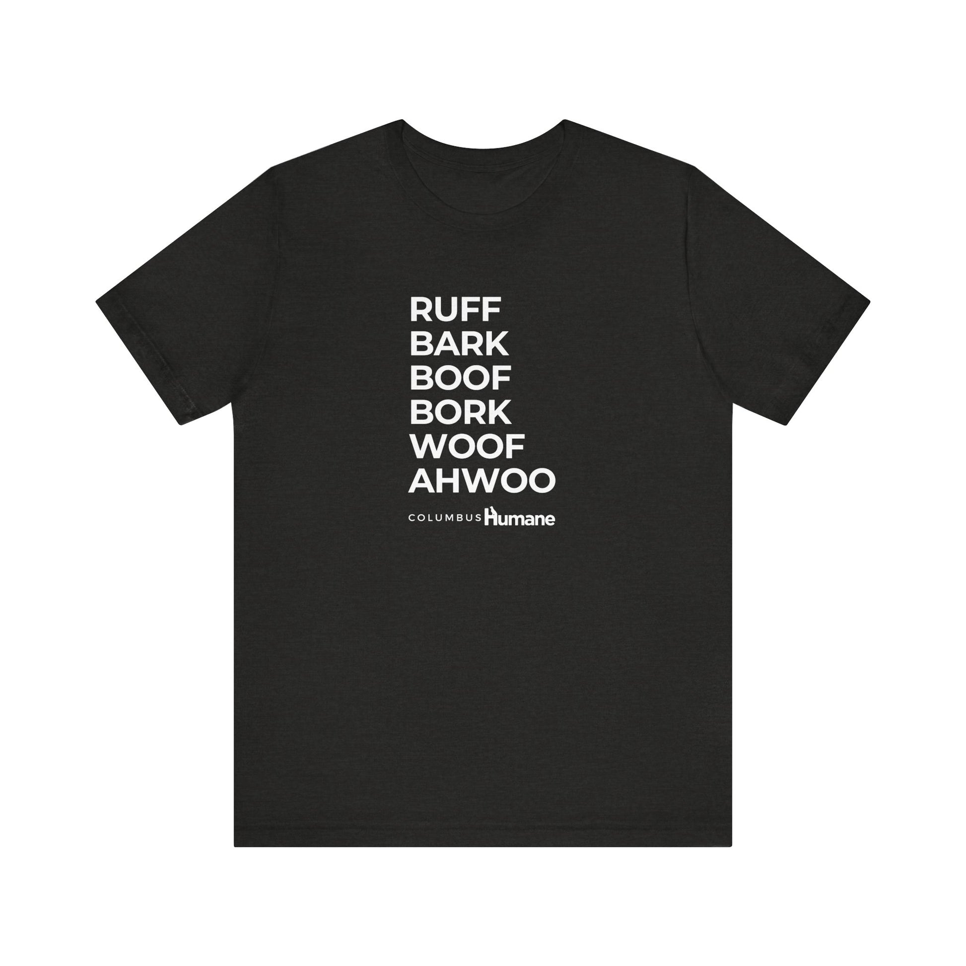 Woof Columbus Humane Unisex Jersey Short Sleeve Tee