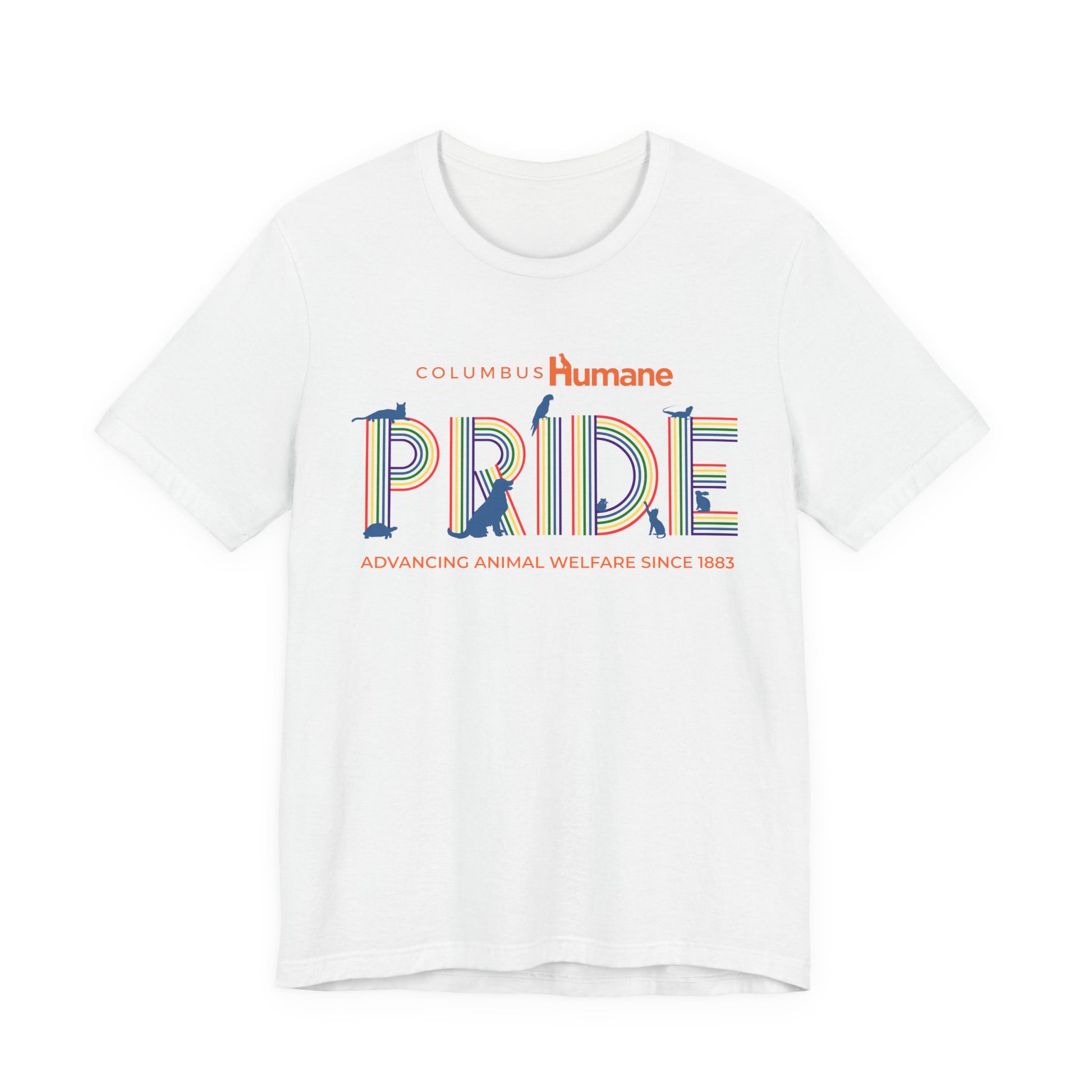 PRIDE Columbus Humane Unisex Jersey Short Sleeve Tee