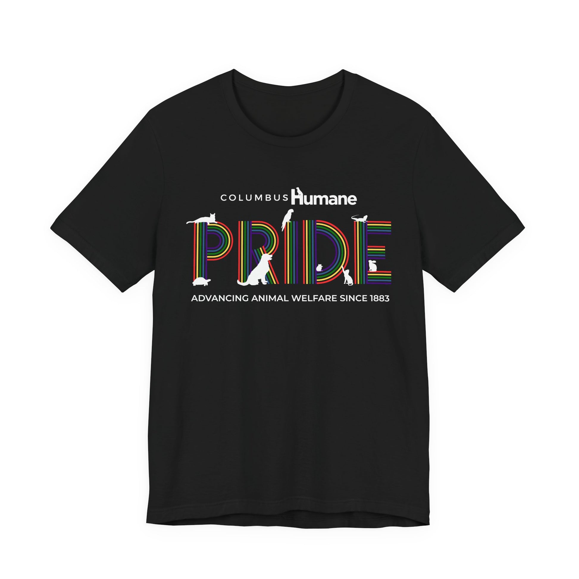 PRIDE Columbus Humane Unisex Jersey Short Sleeve Tee