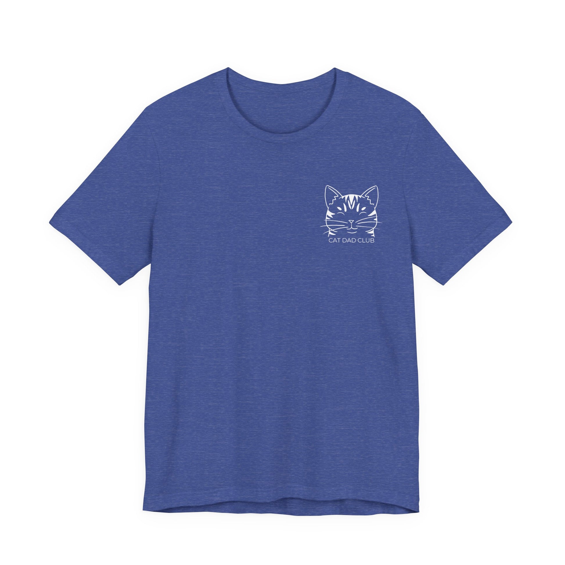 Cat Dad Club Unisex Jersey Short Sleeve Tee