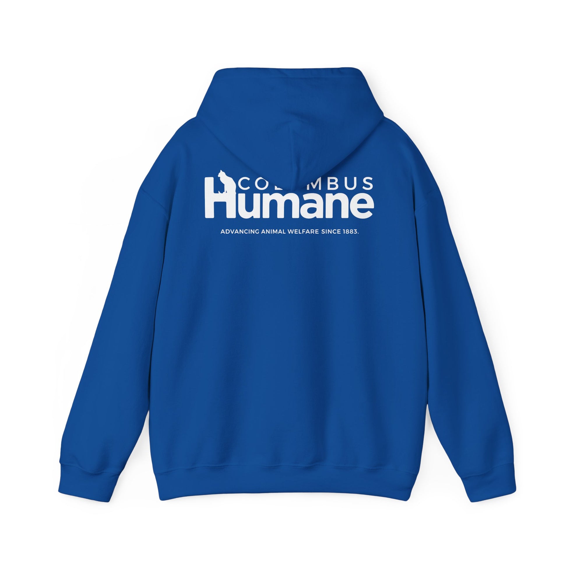Columbus Humane Front and Back Unisex Heavy Blend Hoodie