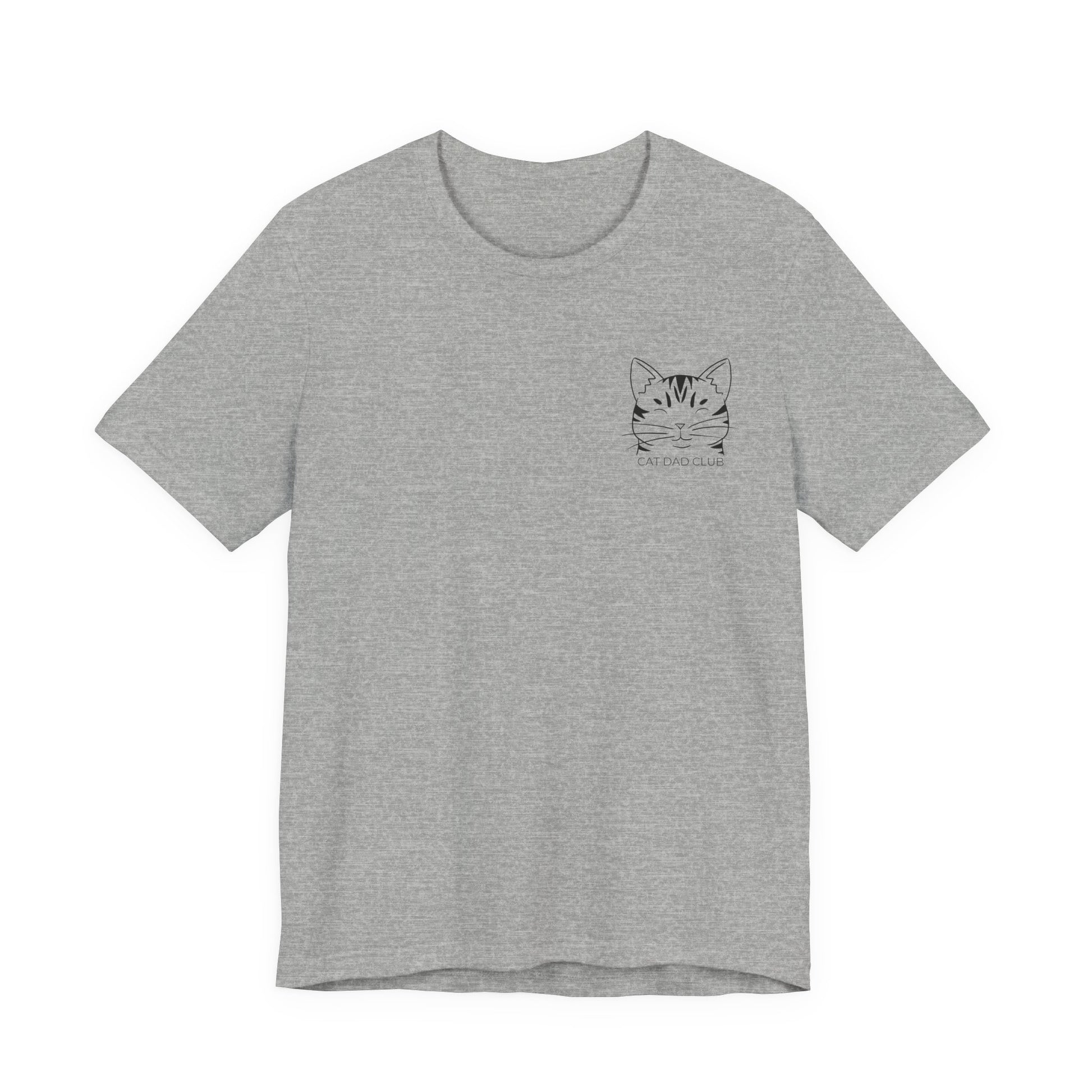 Cat Dad Club Unisex Jersey Short Sleeve Tee