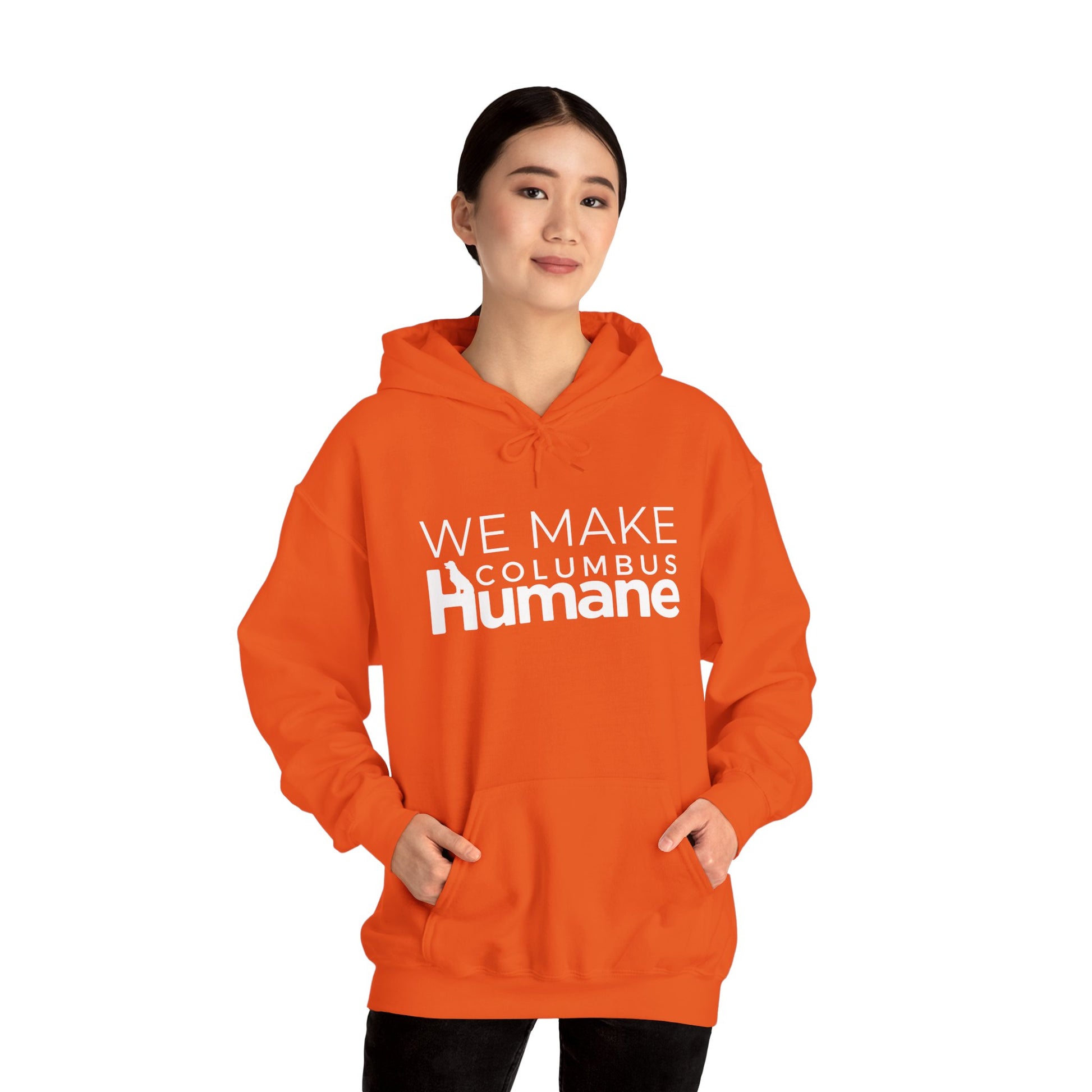We Make Columbus Humane Unisex Heavy Blend Hoodie