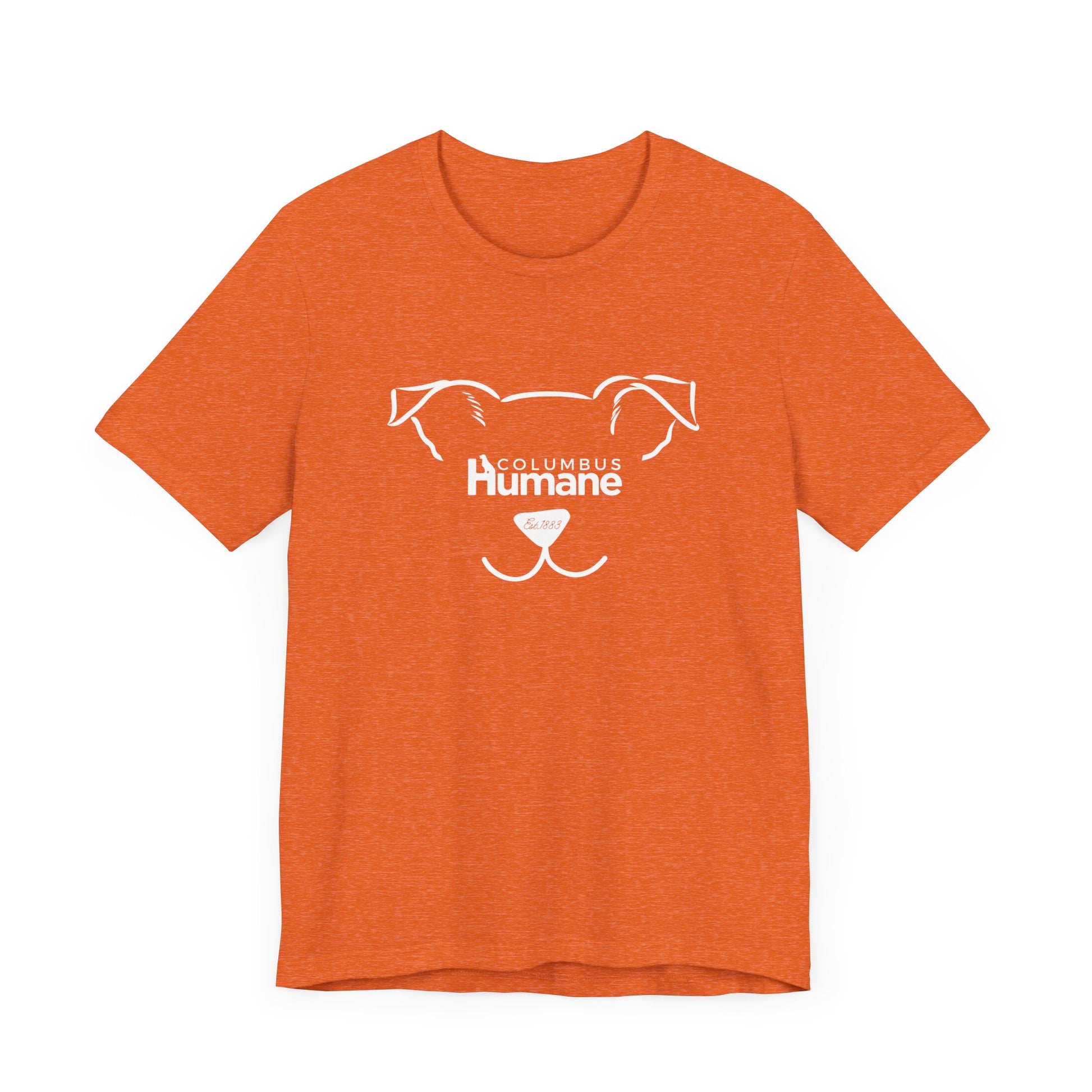 Dog EST Columbus Humane Unisex Jersey Short Sleeve Tee