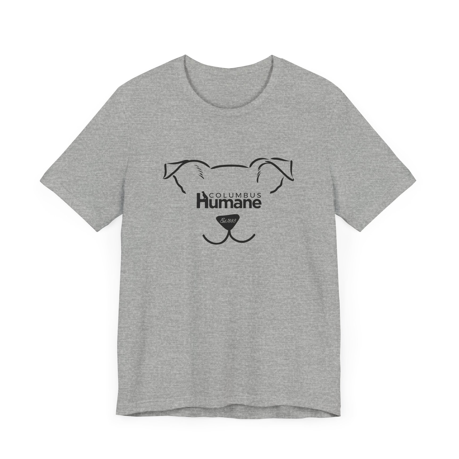 Dog EST Columbus Humane Unisex Jersey Short Sleeve Tee