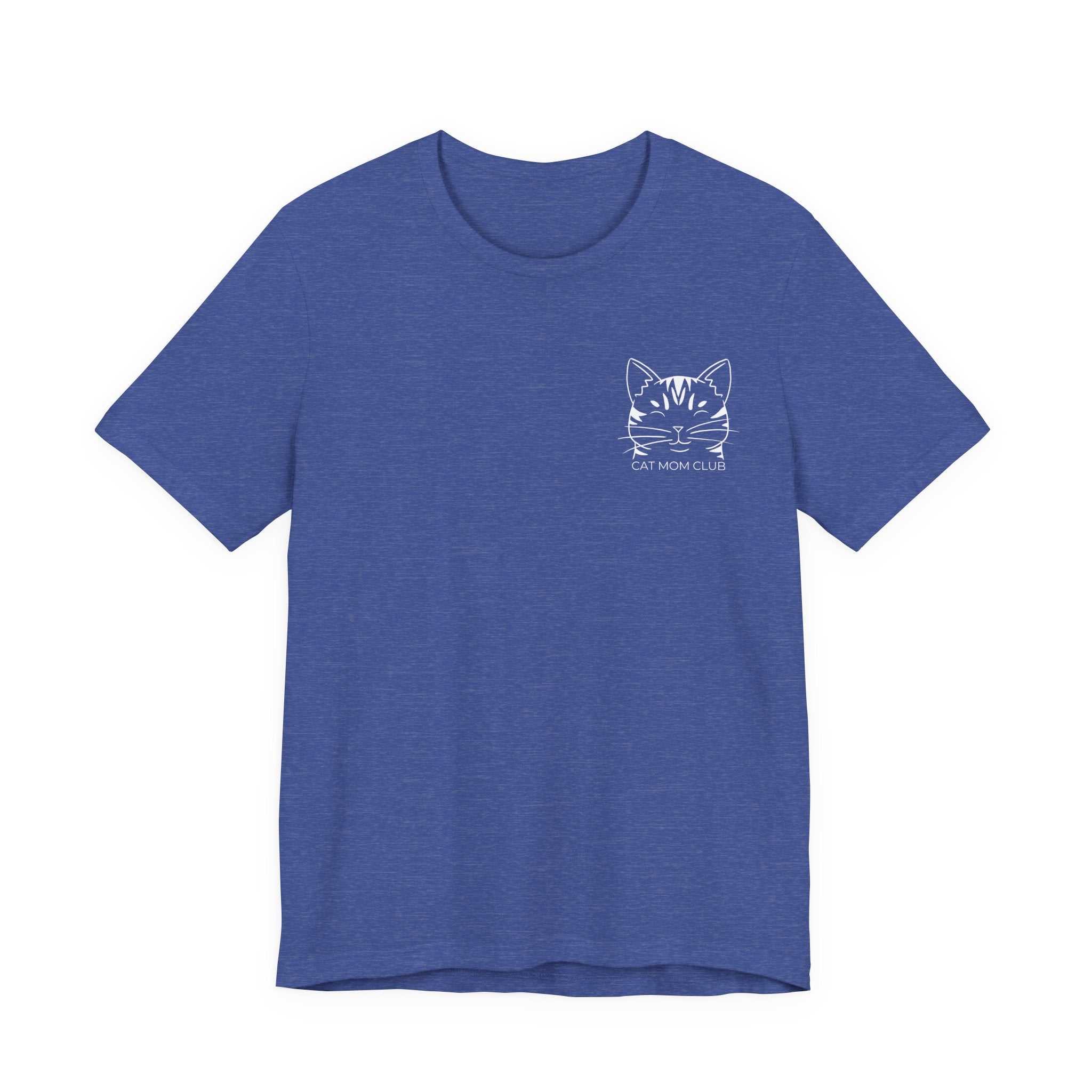 Cat Mom Club Unisex Jersey Short Sleeve Tee
