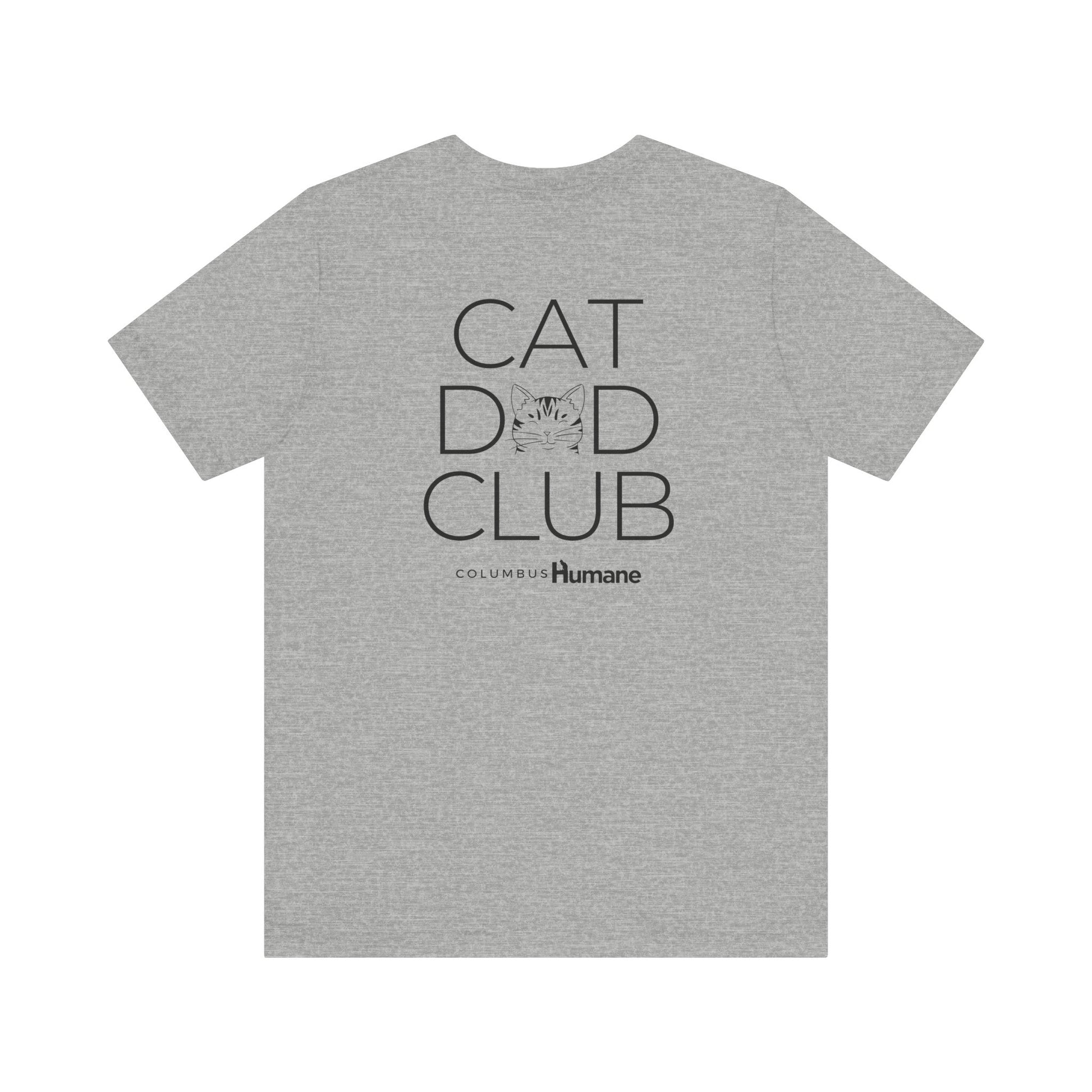 Cat Dad Club Unisex Jersey Short Sleeve Tee