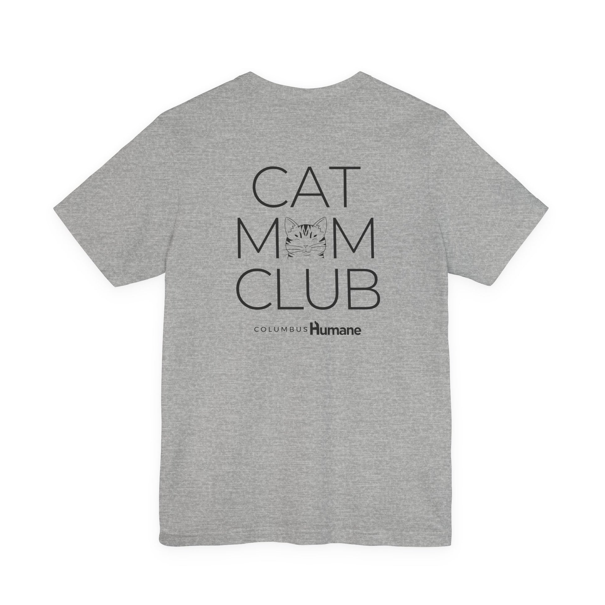 Cat Mom Club Unisex Jersey Short Sleeve Tee