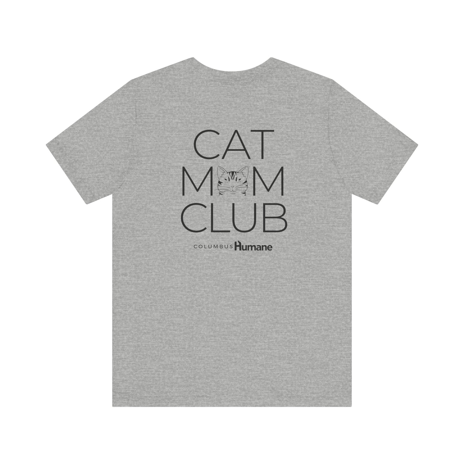 Cat Mom Club Unisex Jersey Short Sleeve Tee