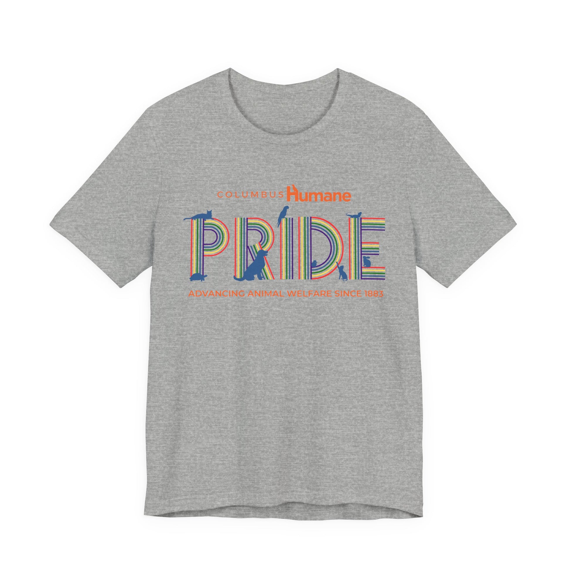 PRIDE Columbus Humane Unisex Jersey Short Sleeve Tee