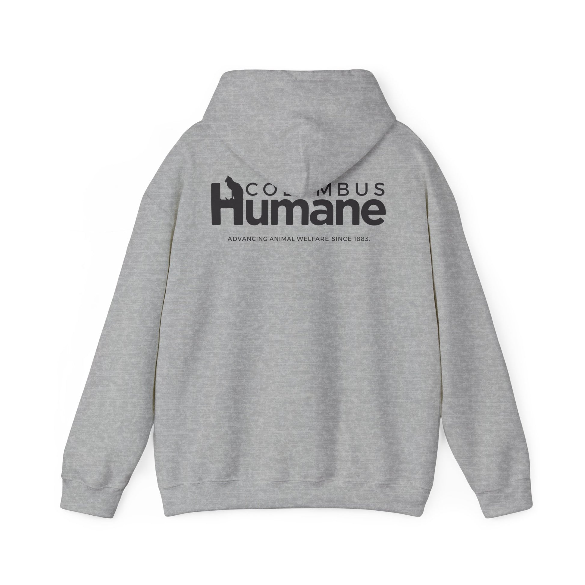 Columbus Humane Front and Back Unisex Heavy Blend Hoodie