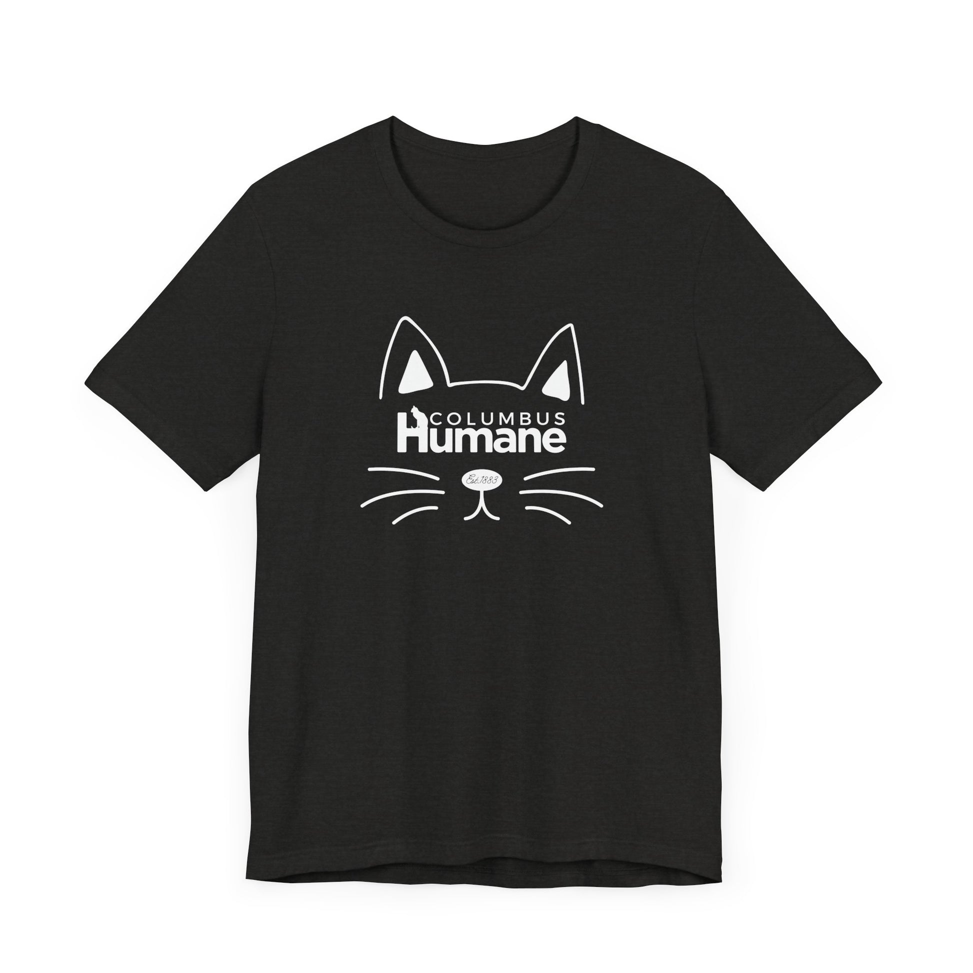 Cat Columbus Humane Unisex Jersey Short Sleeve Tee