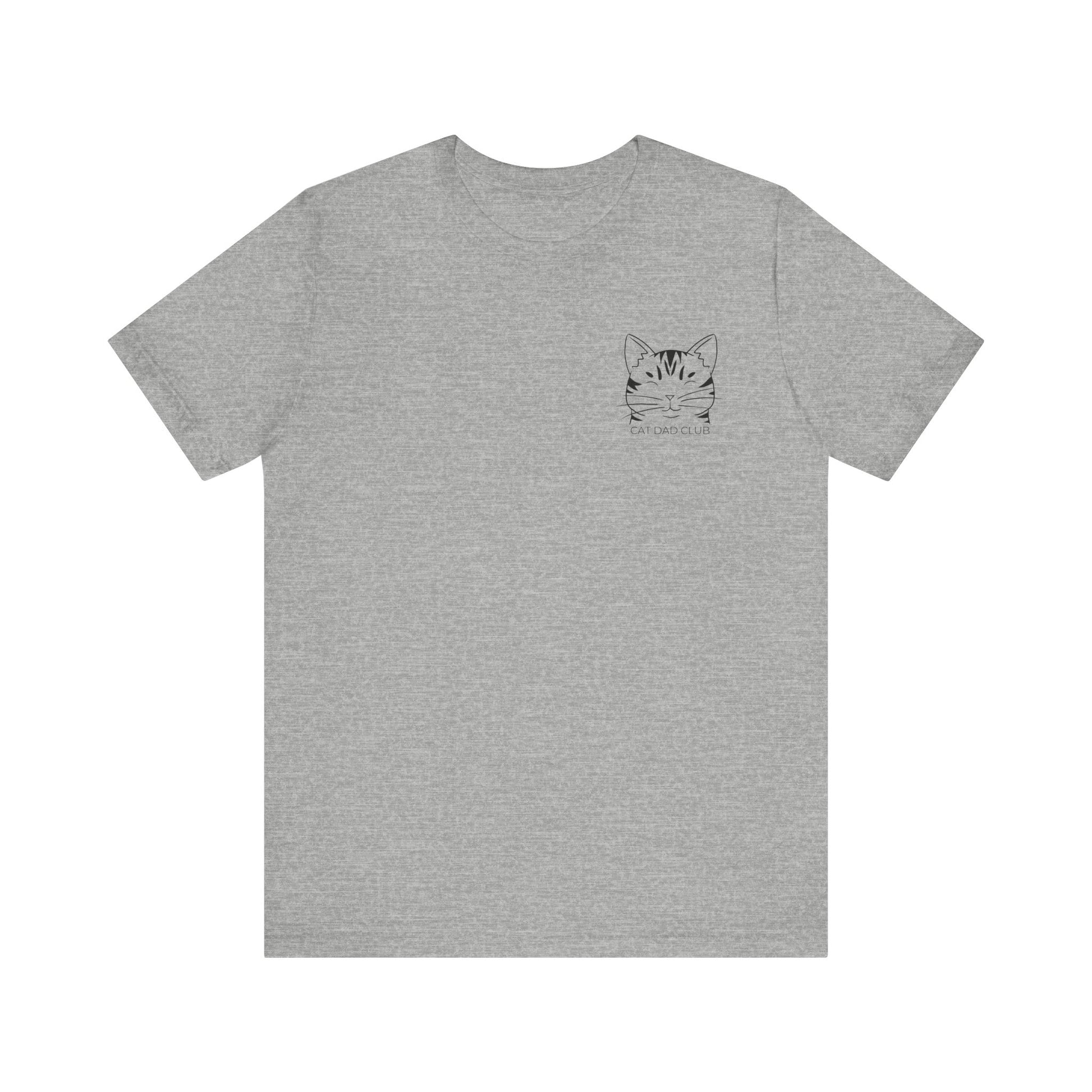 Cat Dad Club Unisex Jersey Short Sleeve Tee