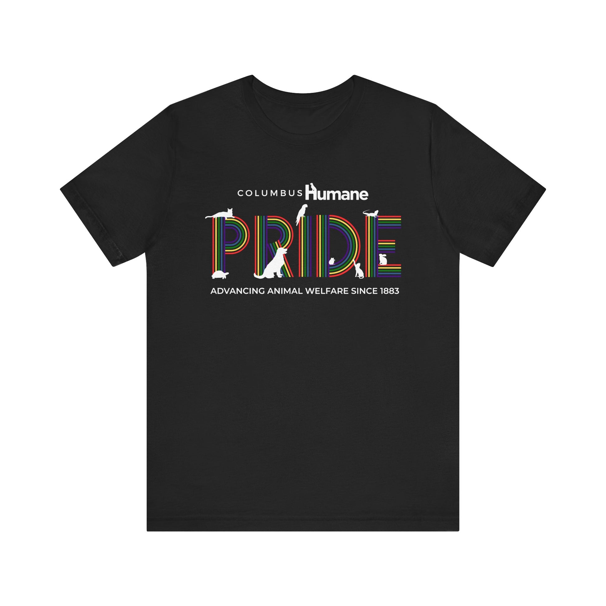 PRIDE Columbus Humane Unisex Jersey Short Sleeve Tee