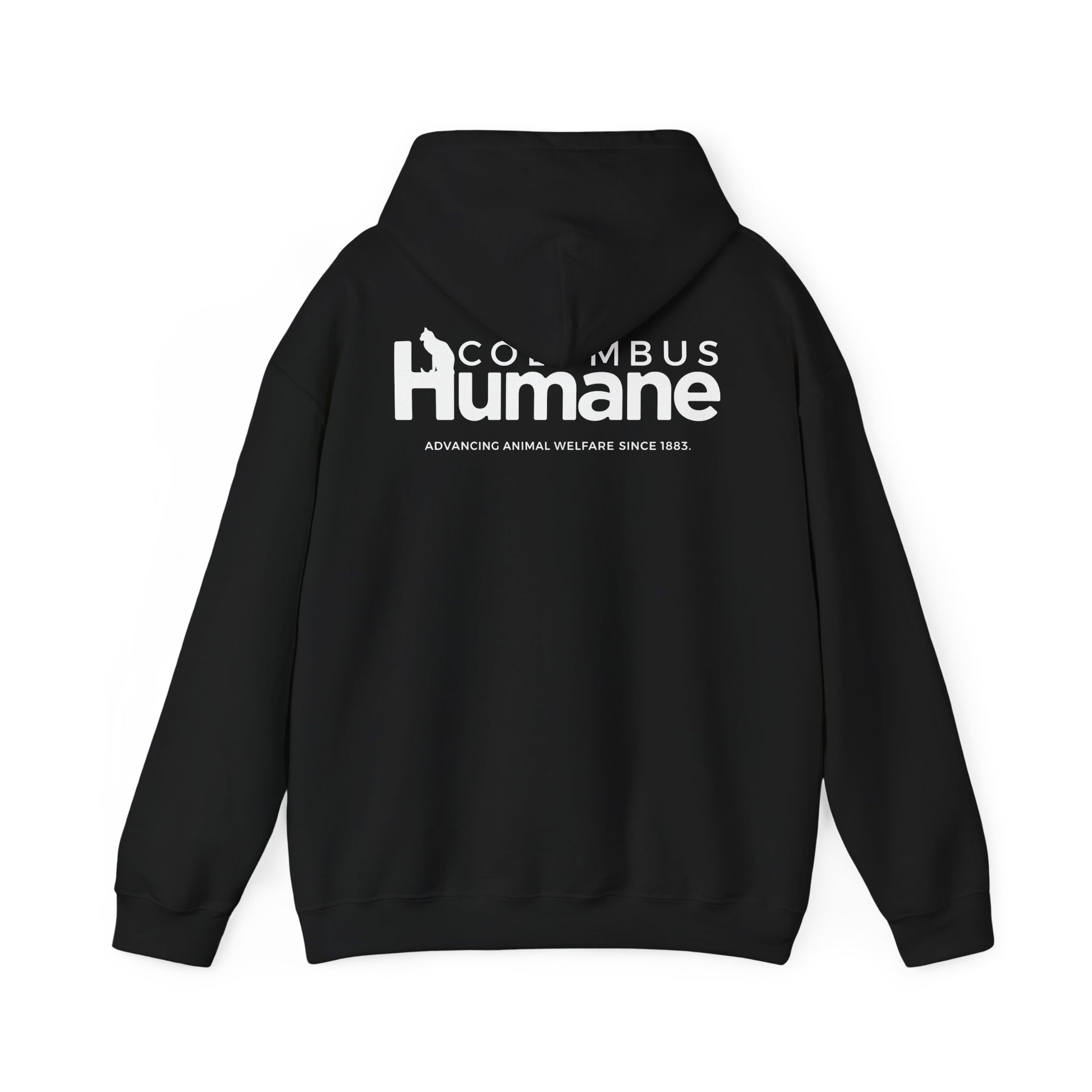 Columbus Humane Front and Back Unisex Heavy Blend Hoodie