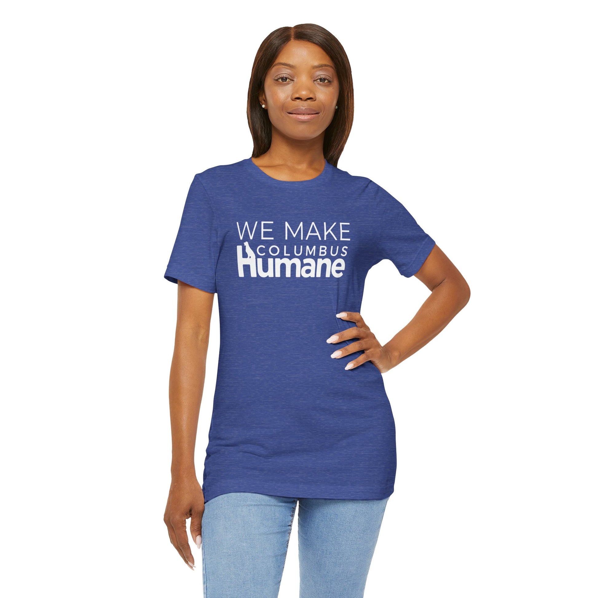 We Make Columbus Humane Unisex Jersey Short Sleeve Tee