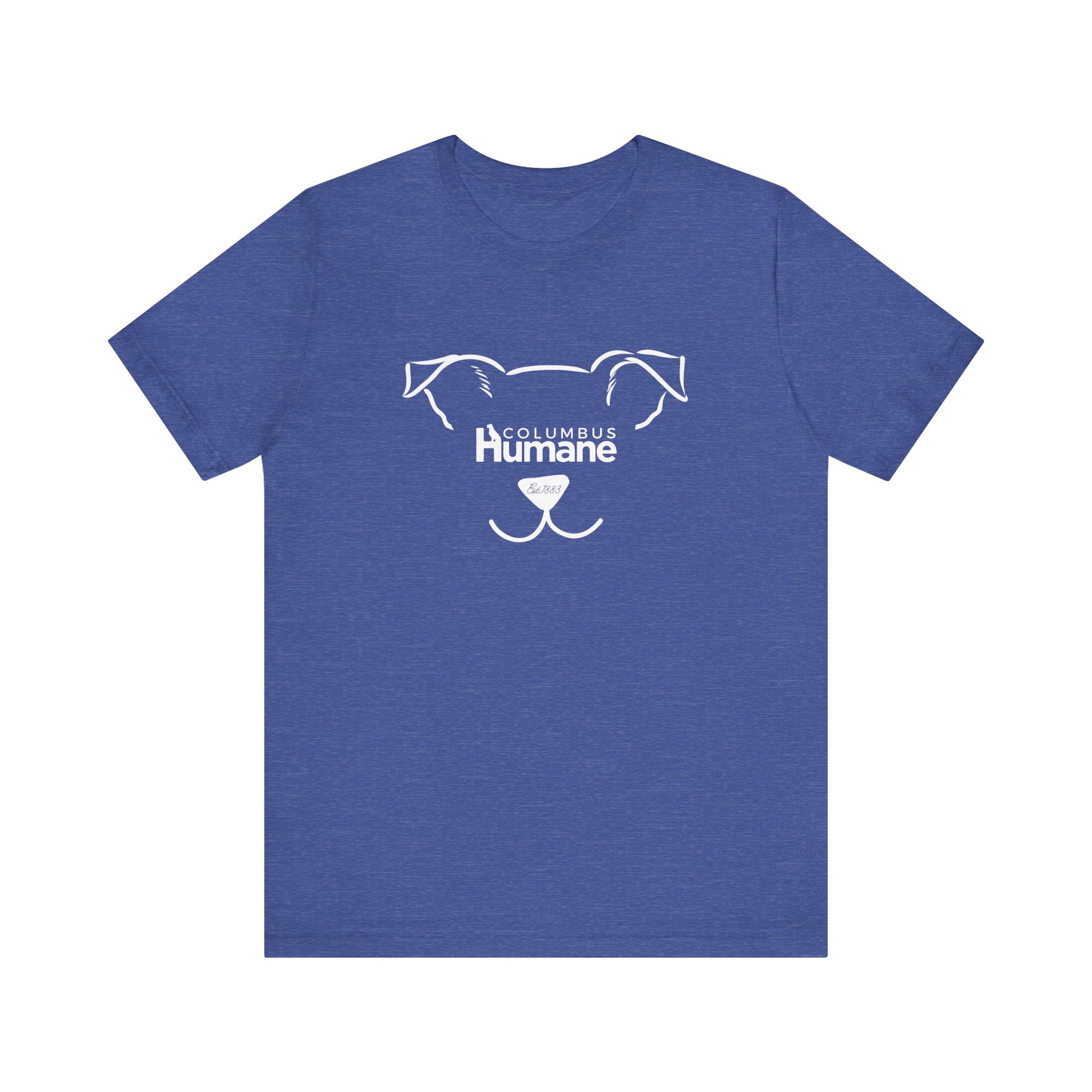 Dog EST Columbus Humane Unisex Jersey Short Sleeve Tee