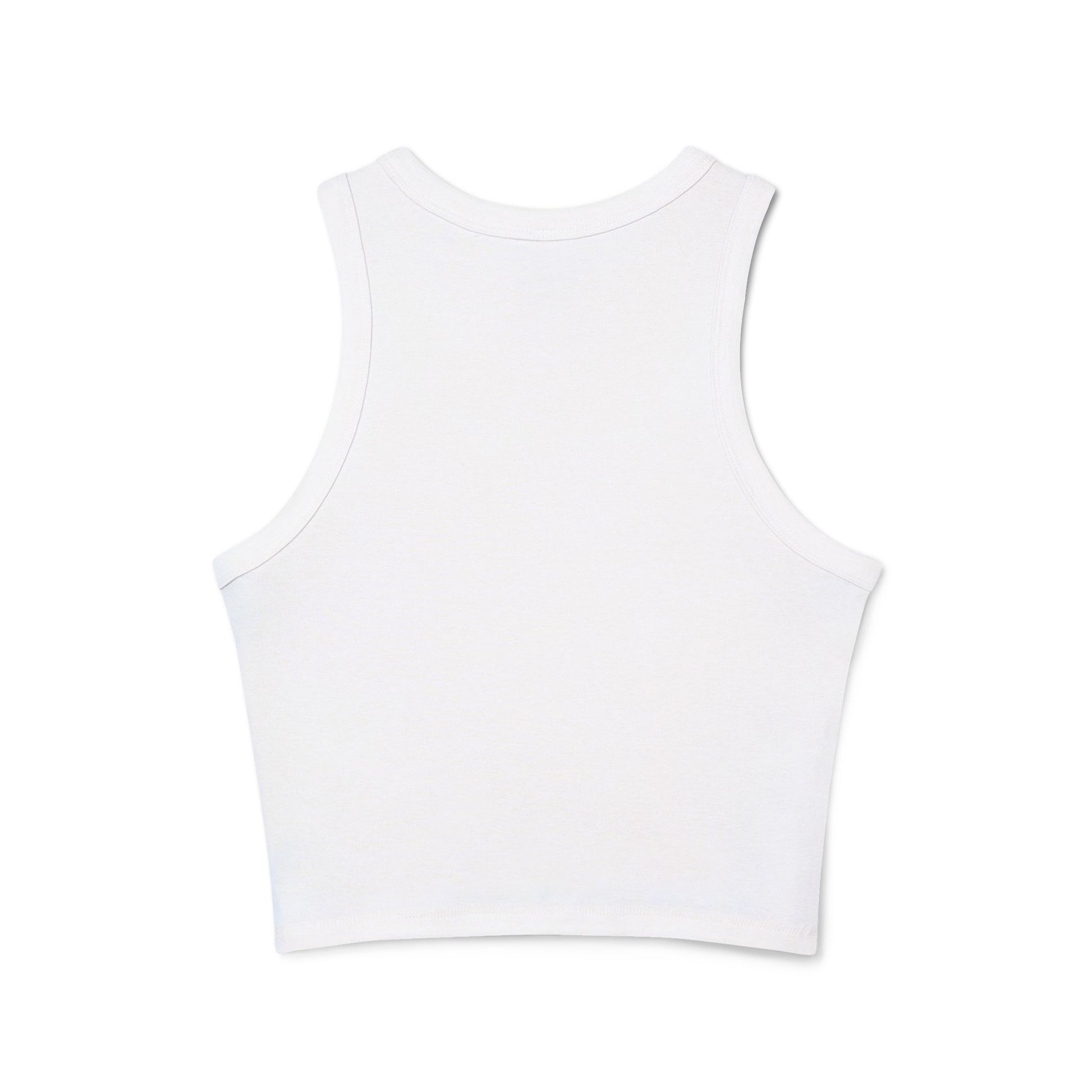 Columbus Humane Trendy Women's Micro Rib Racer Tank Top, Summer Fashion, Casual Wear, Beach Outfit, Gift for Her, Everyday Essential