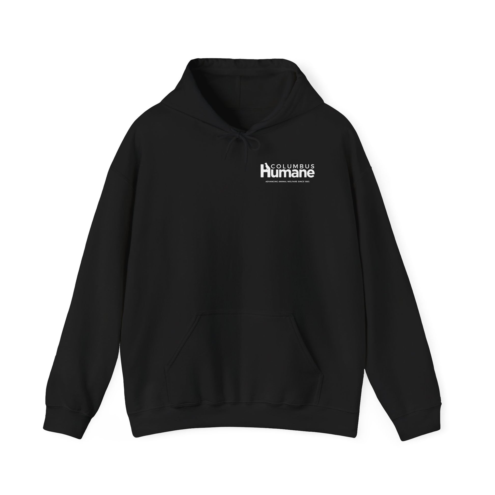 Columbus Humane Front and Back Unisex Heavy Blend Hoodie