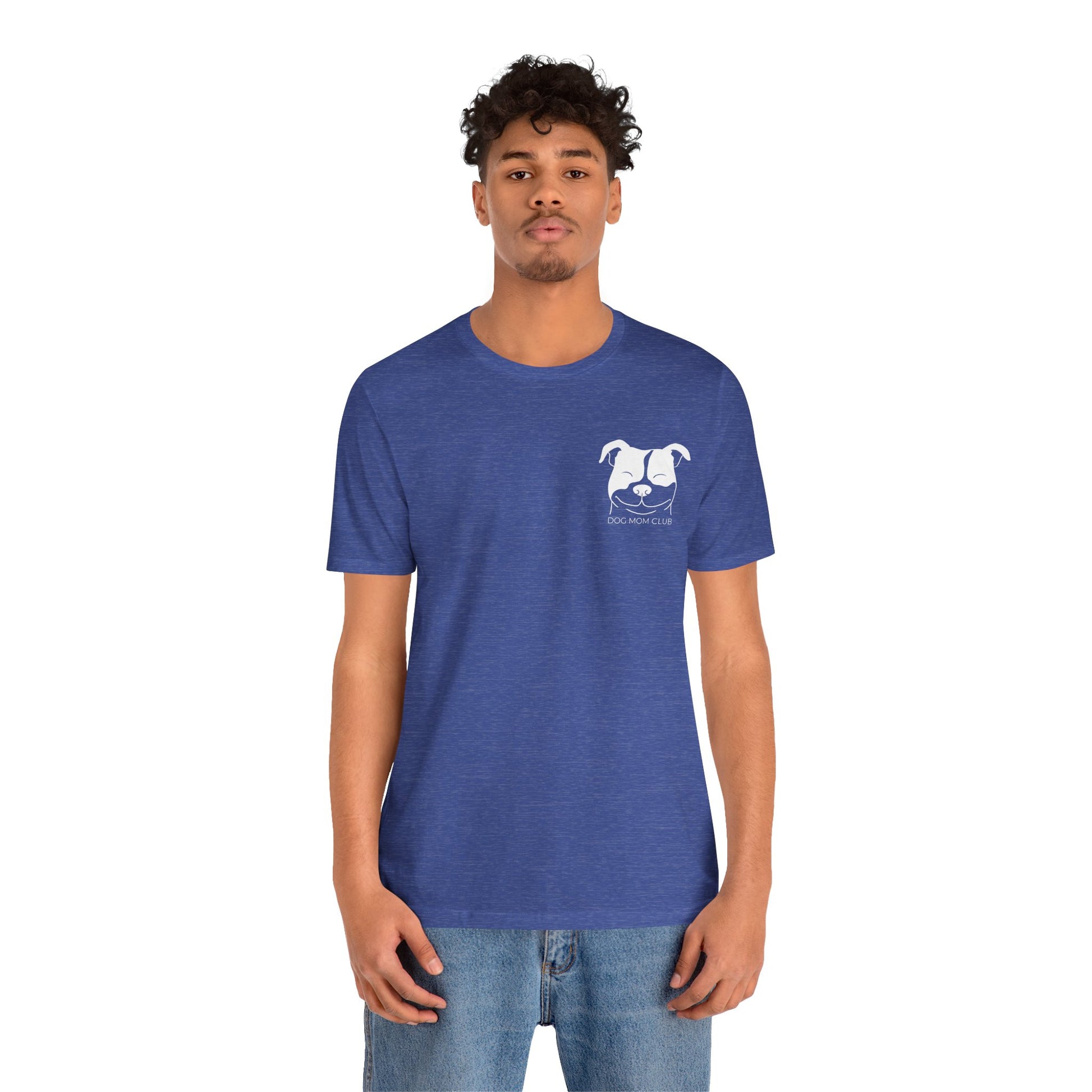 Dog Mom Club Unisex Jersey Short Sleeve Tee