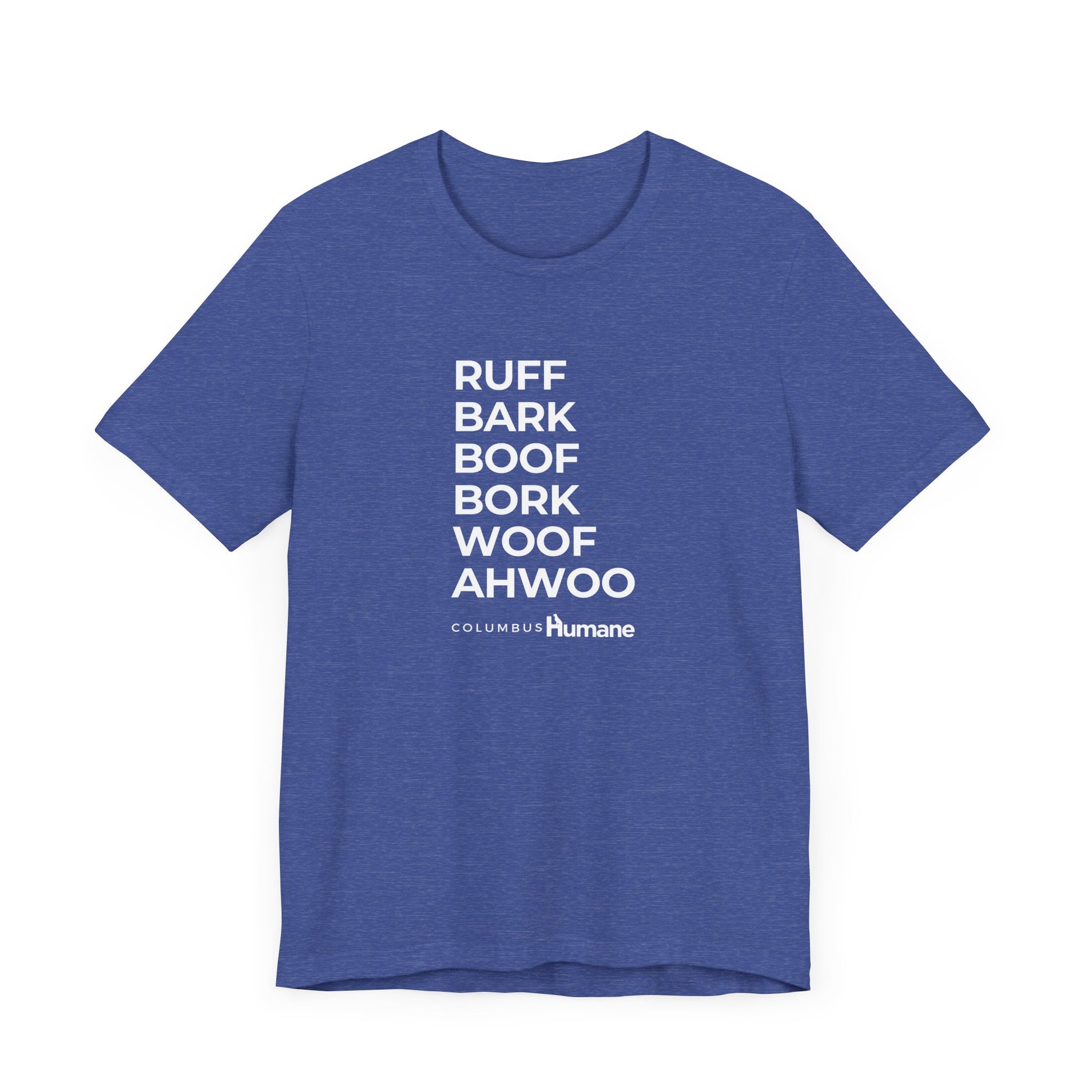 Woof Columbus Humane Unisex Jersey Short Sleeve Tee