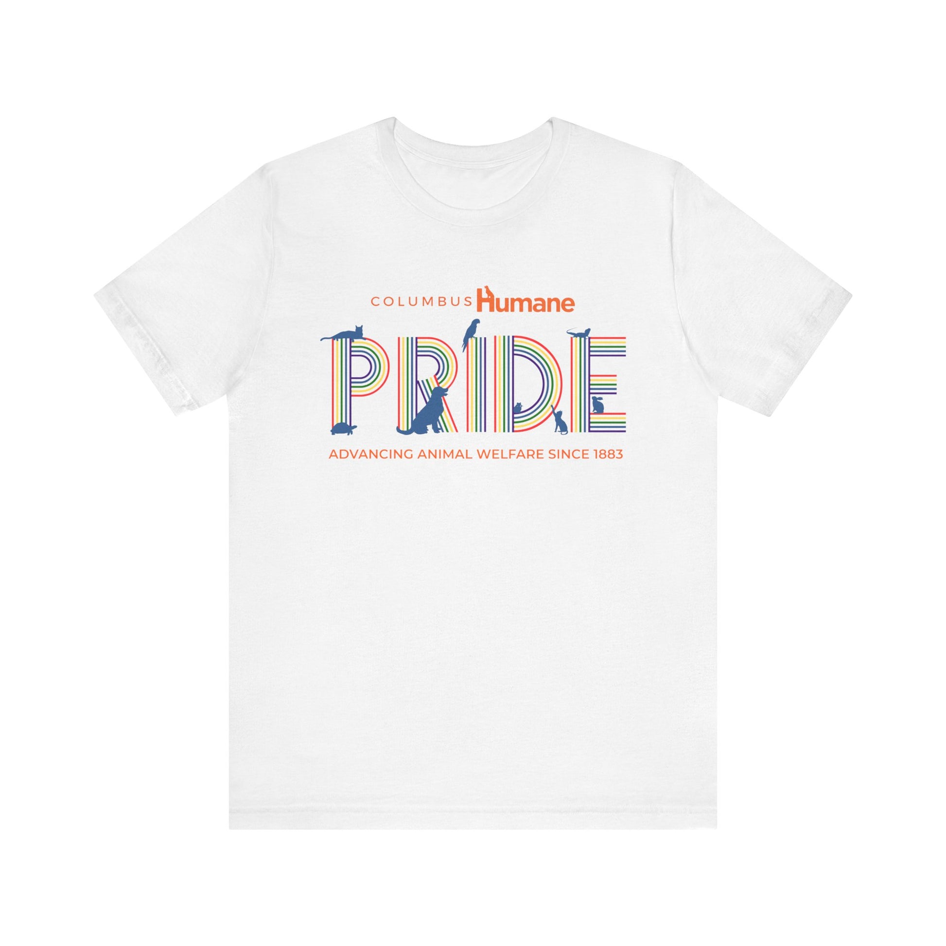 PRIDE Columbus Humane Unisex Jersey Short Sleeve Tee