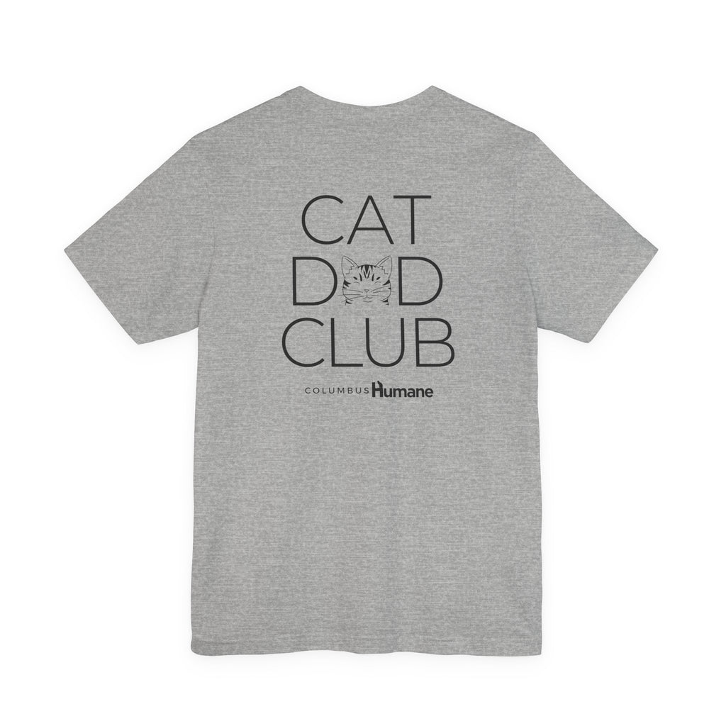 Cat Dad Club Unisex Jersey Short Sleeve Tee