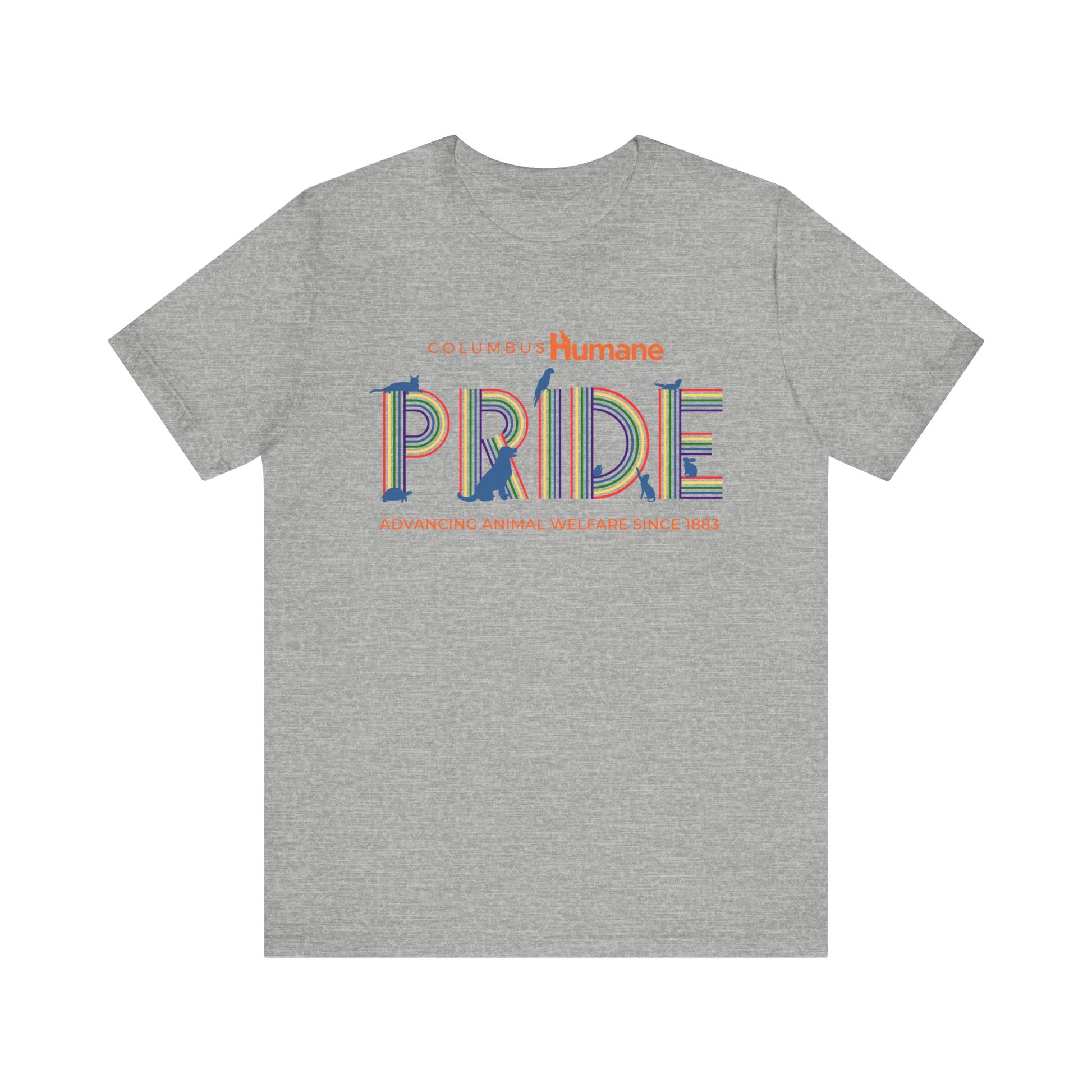 PRIDE Columbus Humane Unisex Jersey Short Sleeve Tee