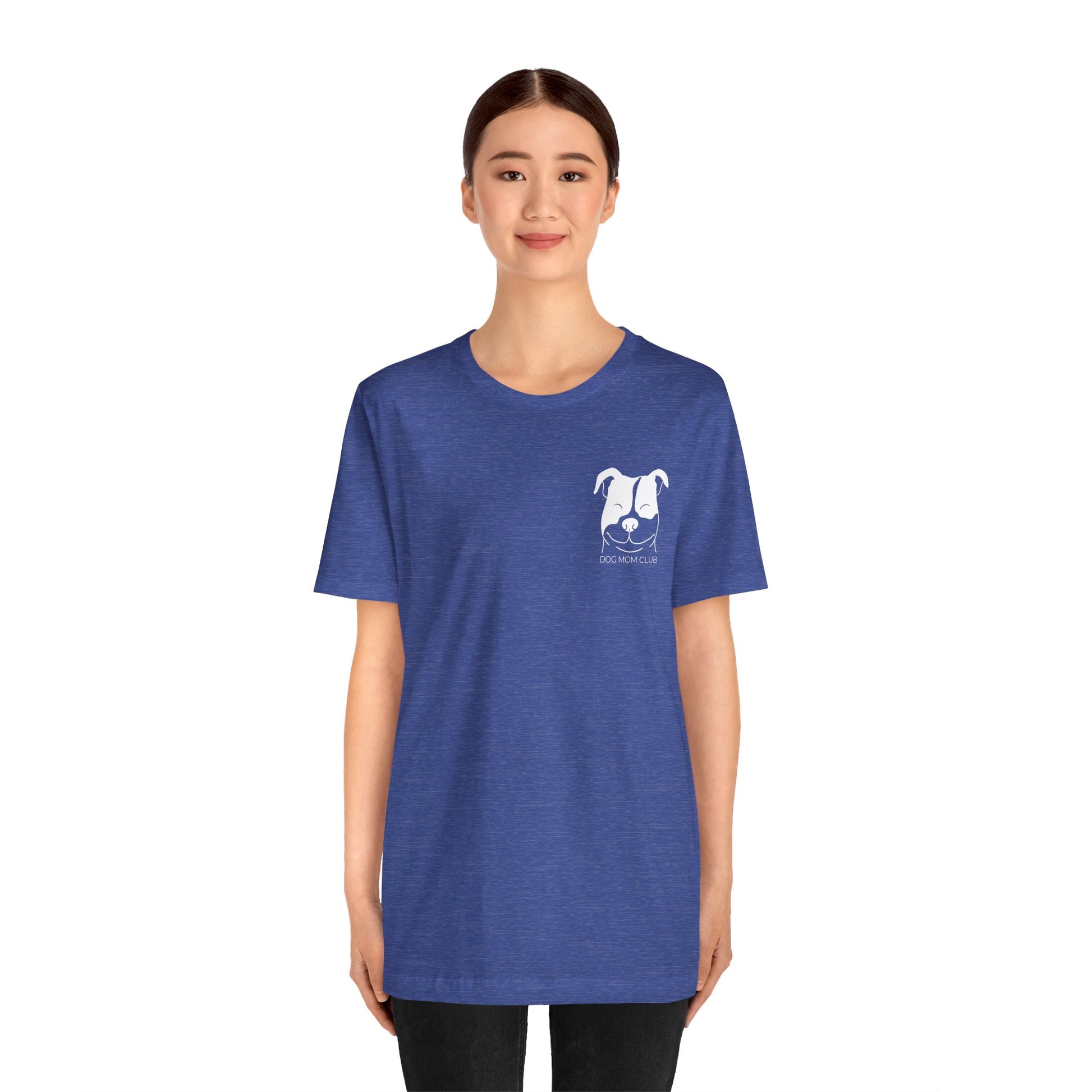 Dog Mom Club Unisex Jersey Short Sleeve Tee