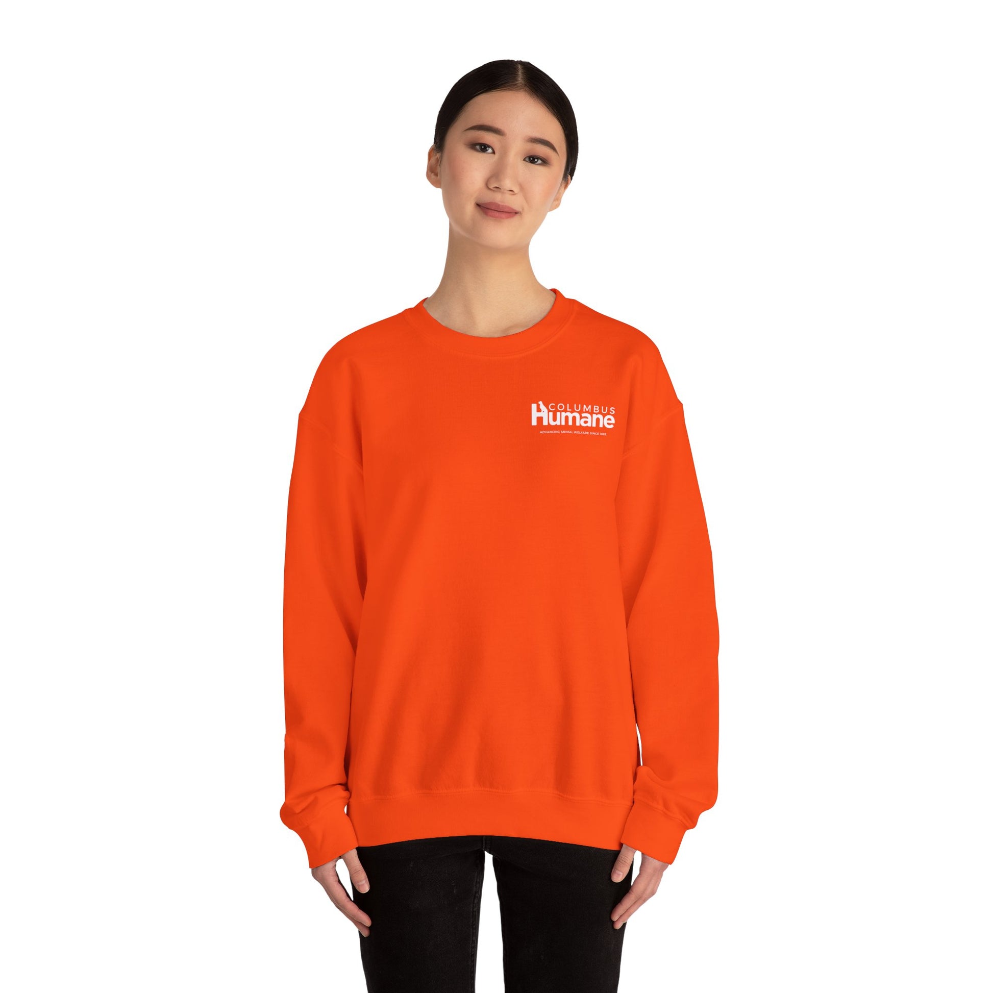 Columbus Humane Unisex Heavy Blend Crewneck Sweatshirt