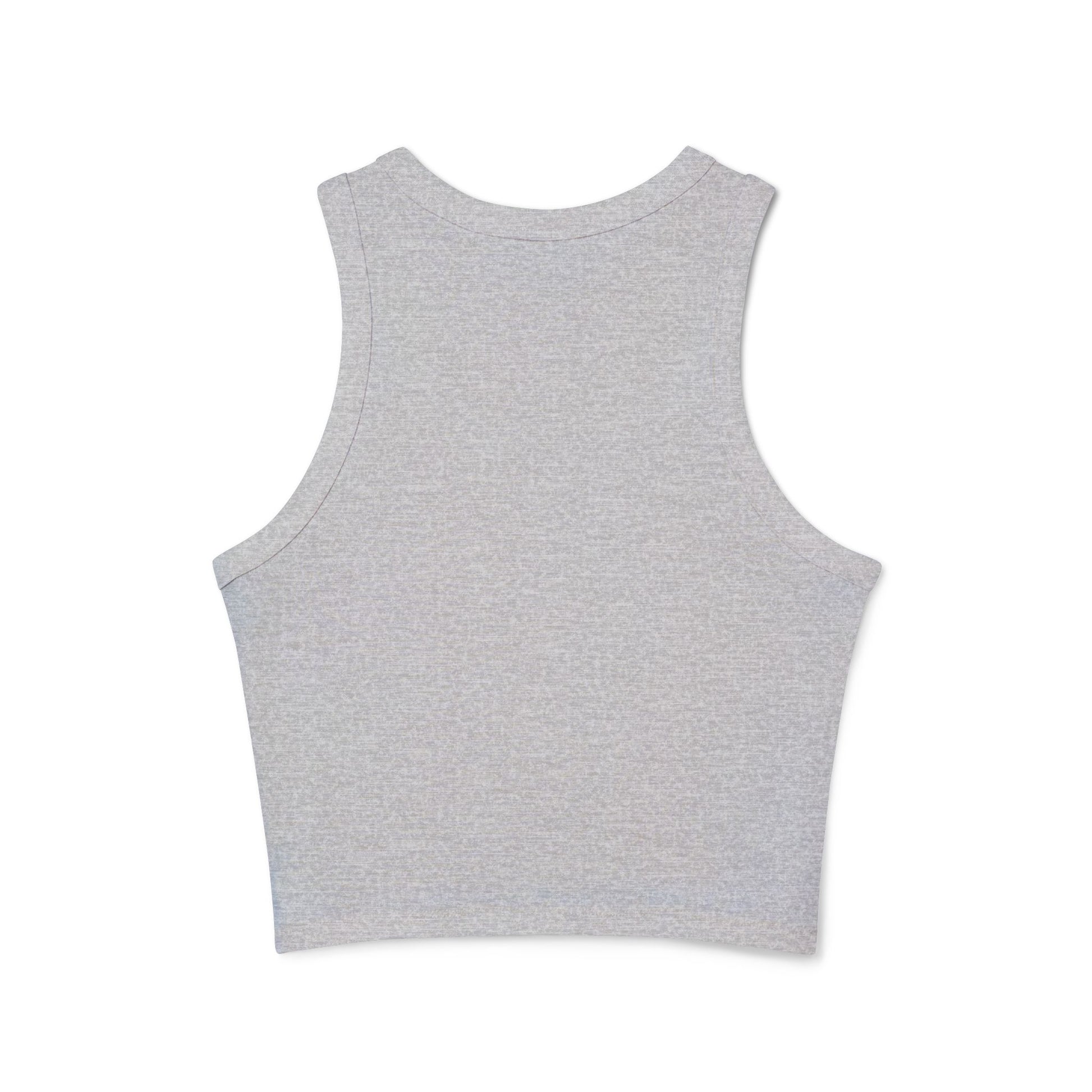 Columbus Humane Trendy Women's Micro Rib Racer Tank Top, Summer Fashion, Casual Wear, Beach Outfit, Gift for Her, Everyday Essential