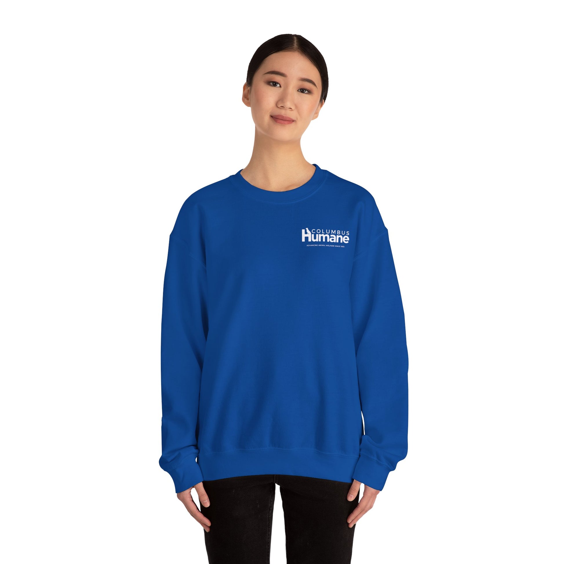Columbus Humane Unisex Heavy Blend Crewneck Sweatshirt