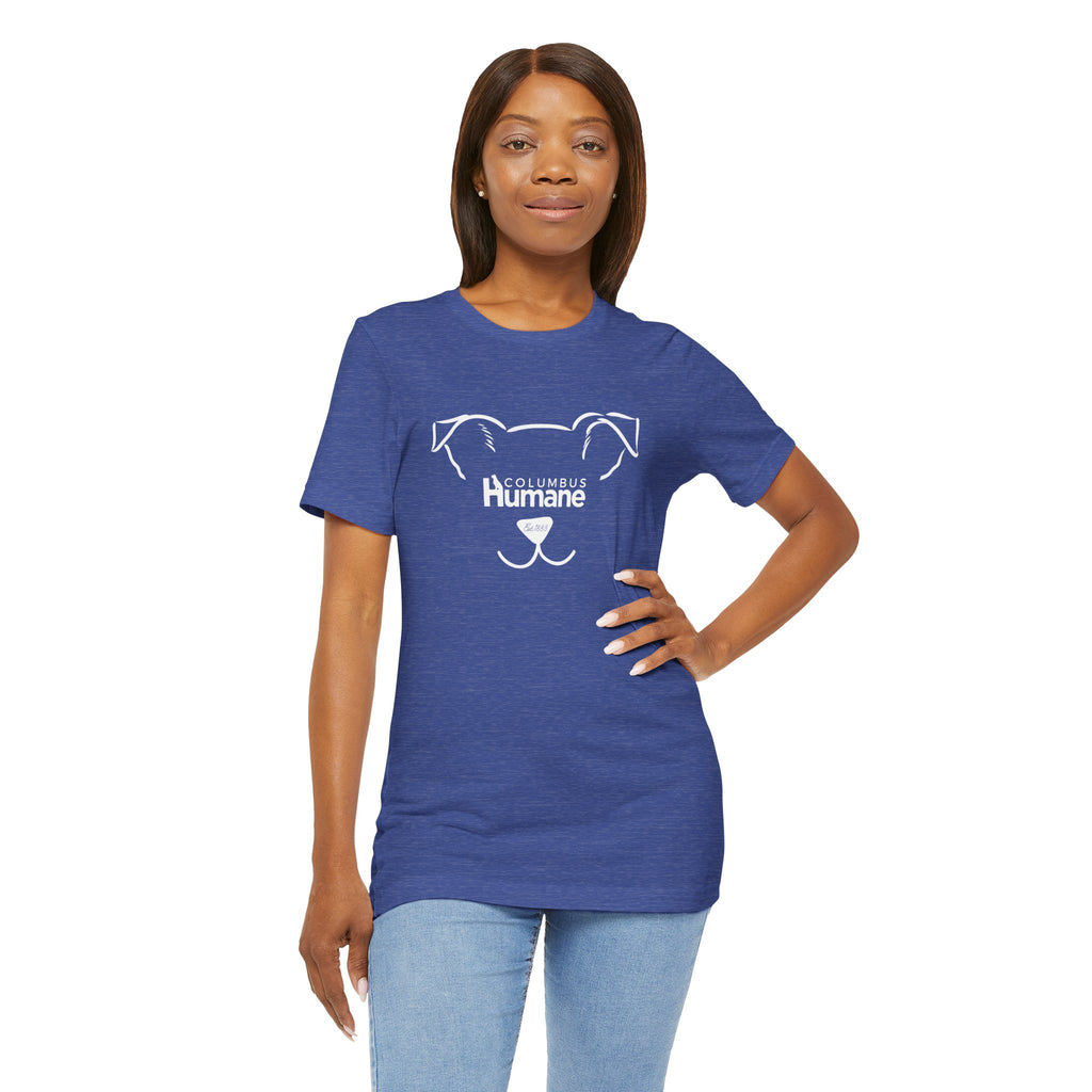 Dog EST Columbus Humane Unisex Jersey Short Sleeve Tee