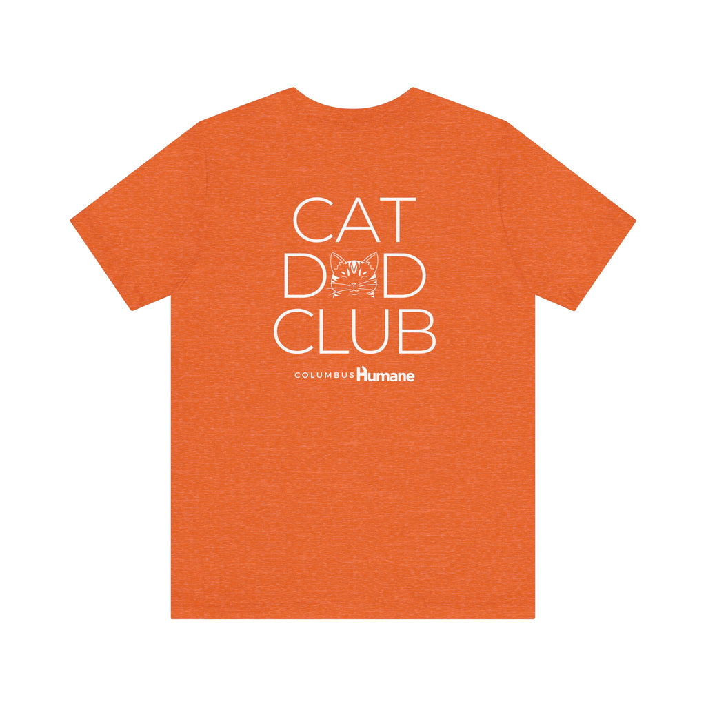 Cat Dad Club Unisex Jersey Short Sleeve Tee