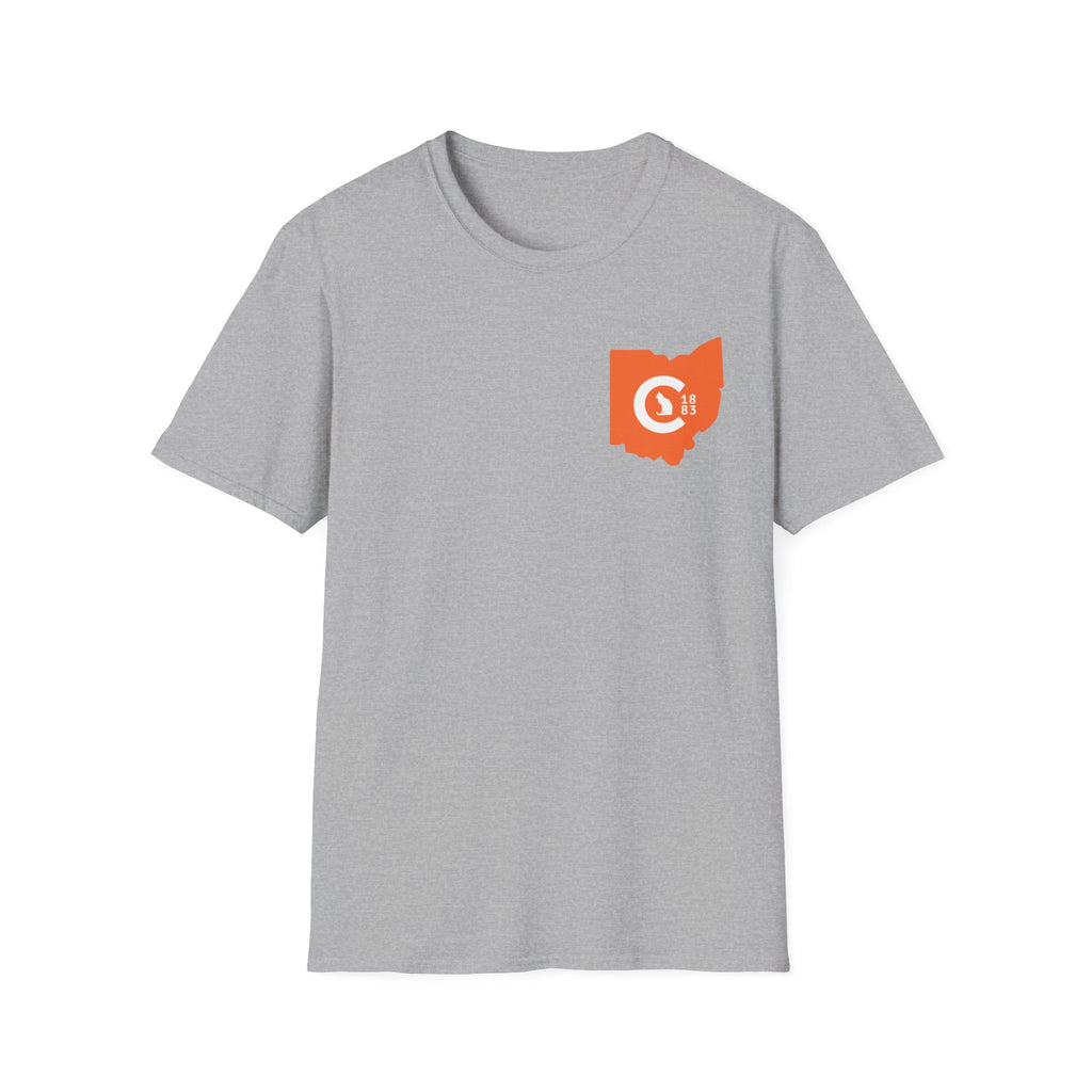 Ohio Cat Unisex T-Shirt, Soft Cotton Tee, Animal Charity Shirt, Gift for Dog Lovers, Casual Everyday Wear