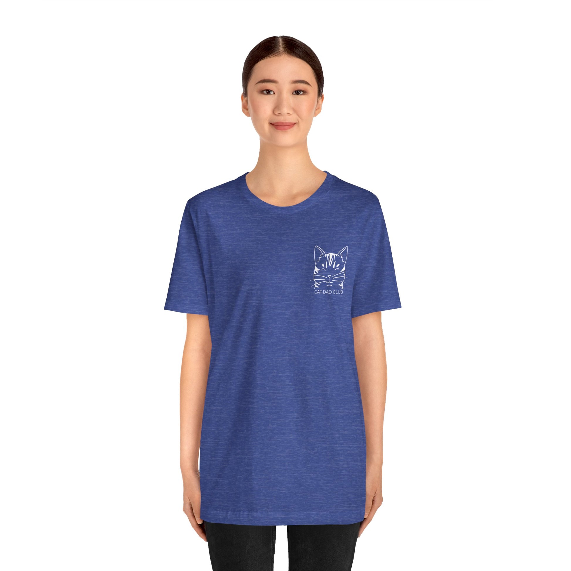 Cat Dad Club Unisex Jersey Short Sleeve Tee