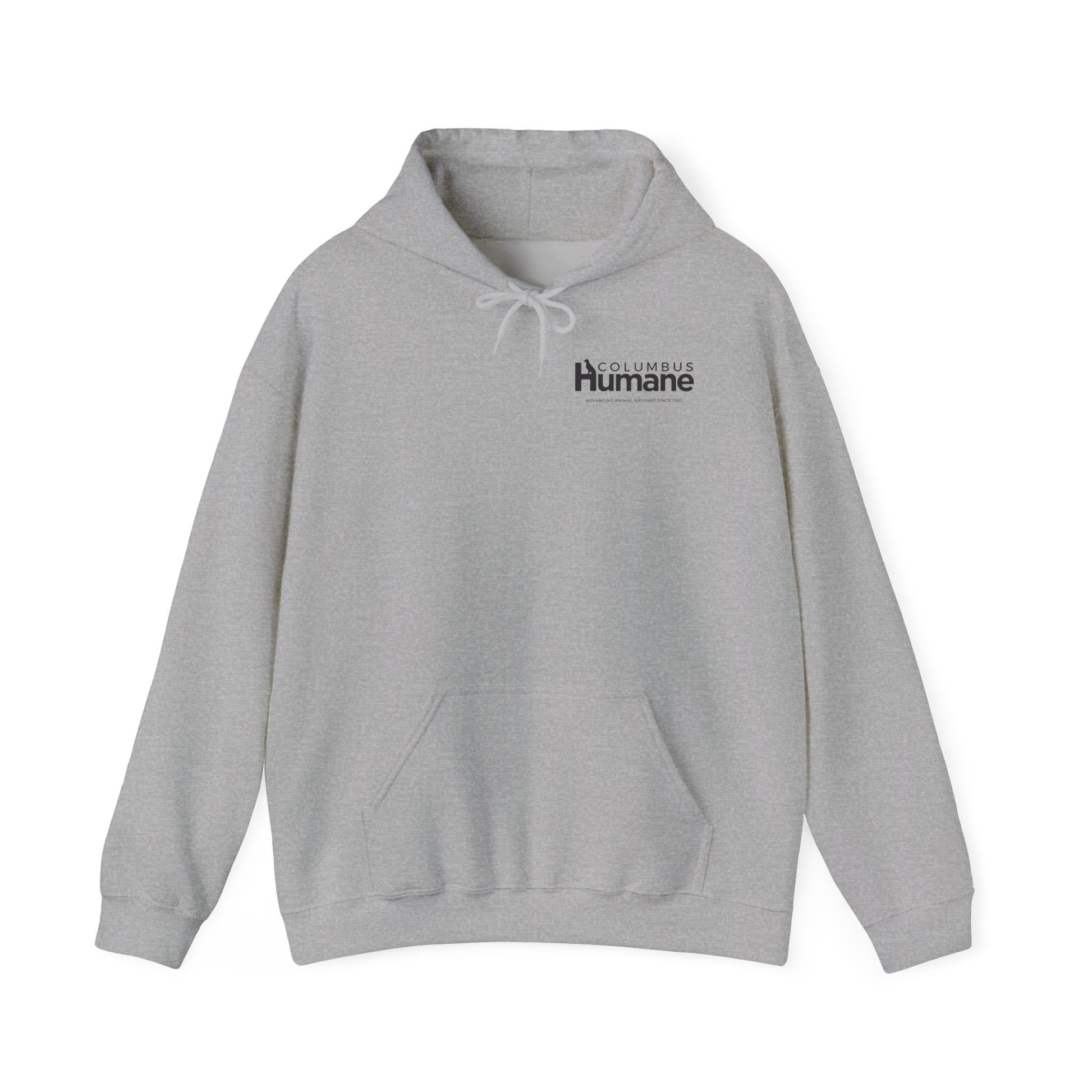 Columbus Humane Front and Back Unisex Heavy Blend Hoodie