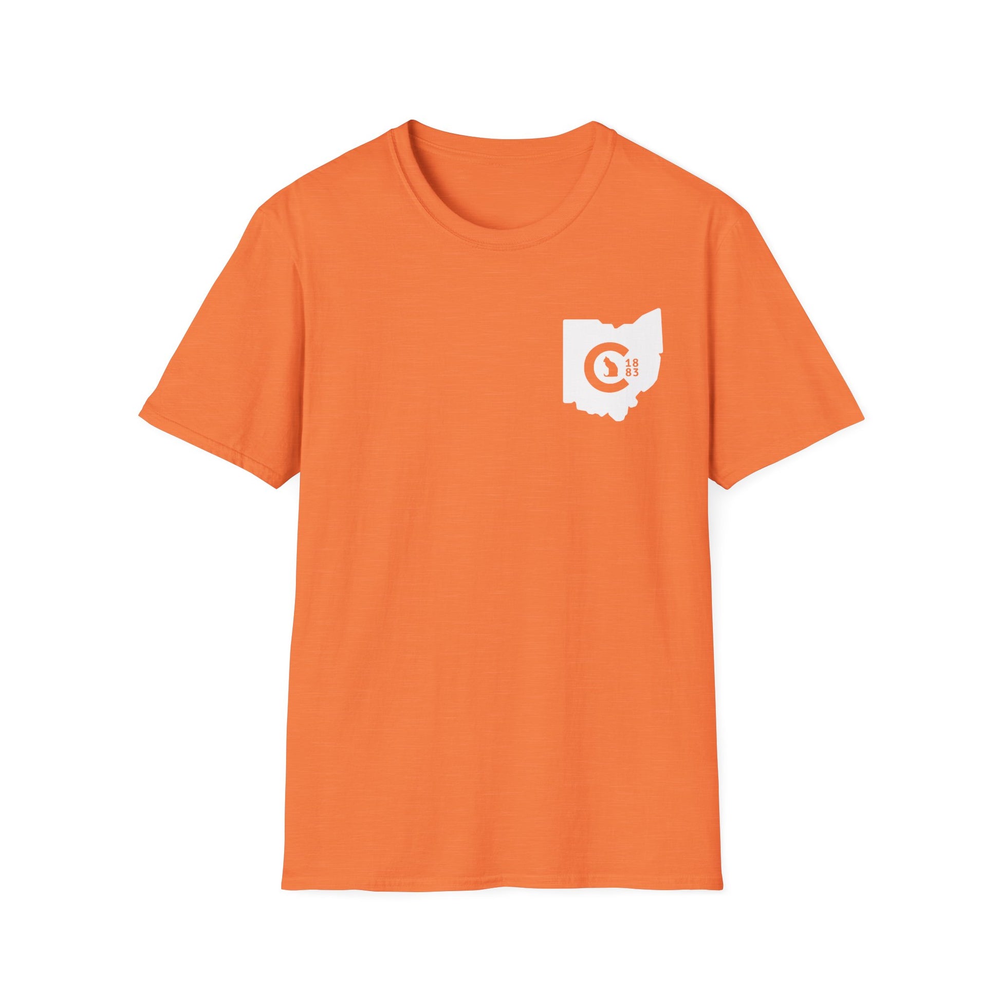 Ohio Cat Unisex T-Shirt, Soft Cotton Tee, Animal Charity Shirt, Gift for Dog Lovers, Casual Everyday Wear